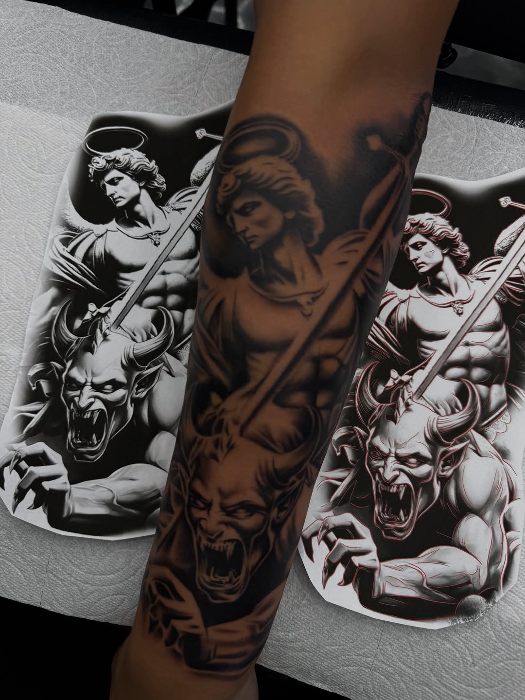 Tattoo by @alex_tatts760 — realism, black_and_grey
