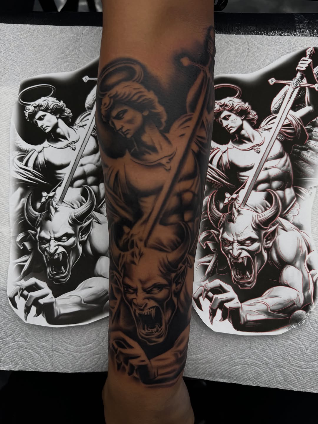 Tattoo by @alex_tatts760 — realism, black_and_grey