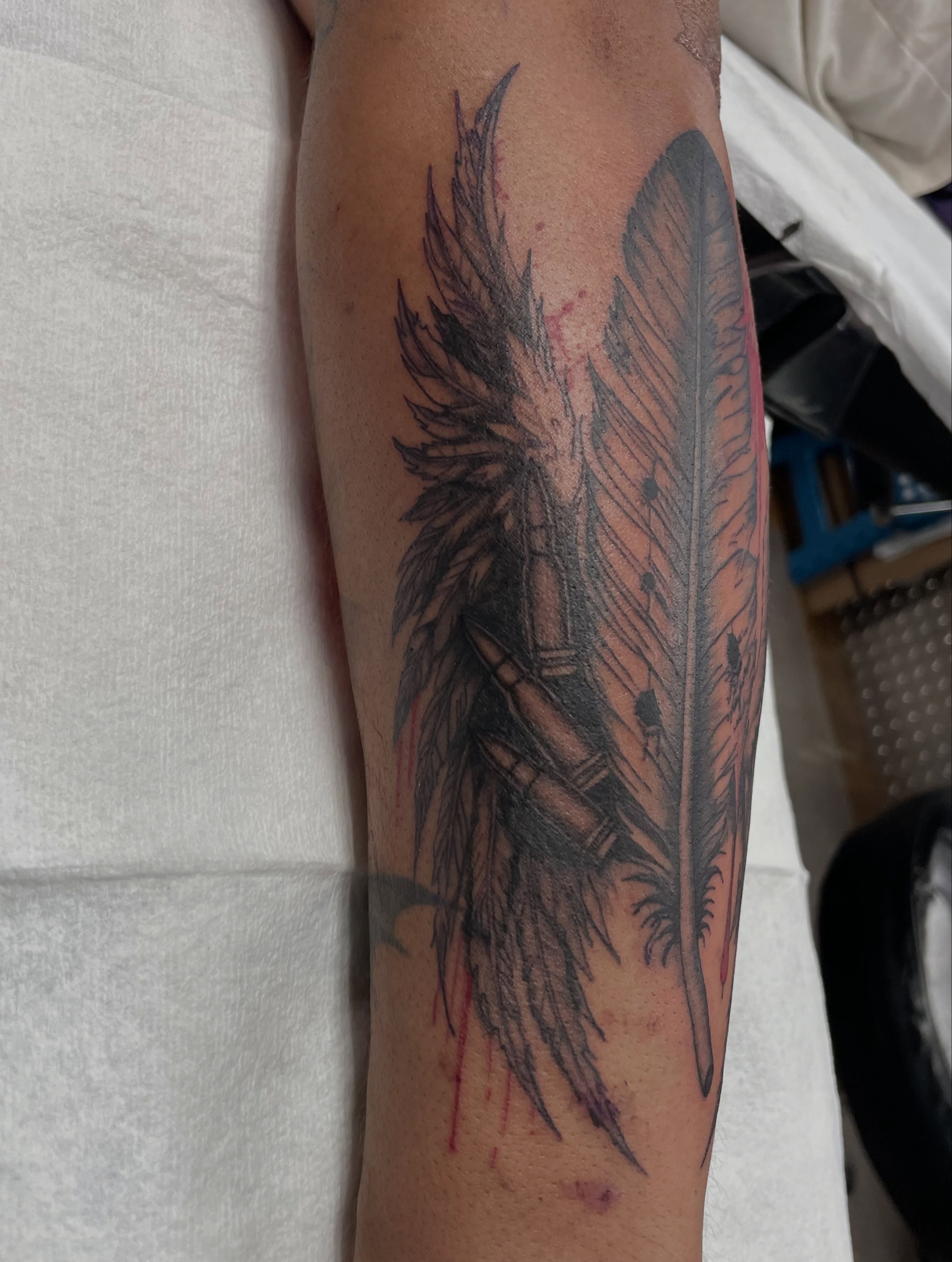 Tattoo by @mosestattoos — black_and_grey