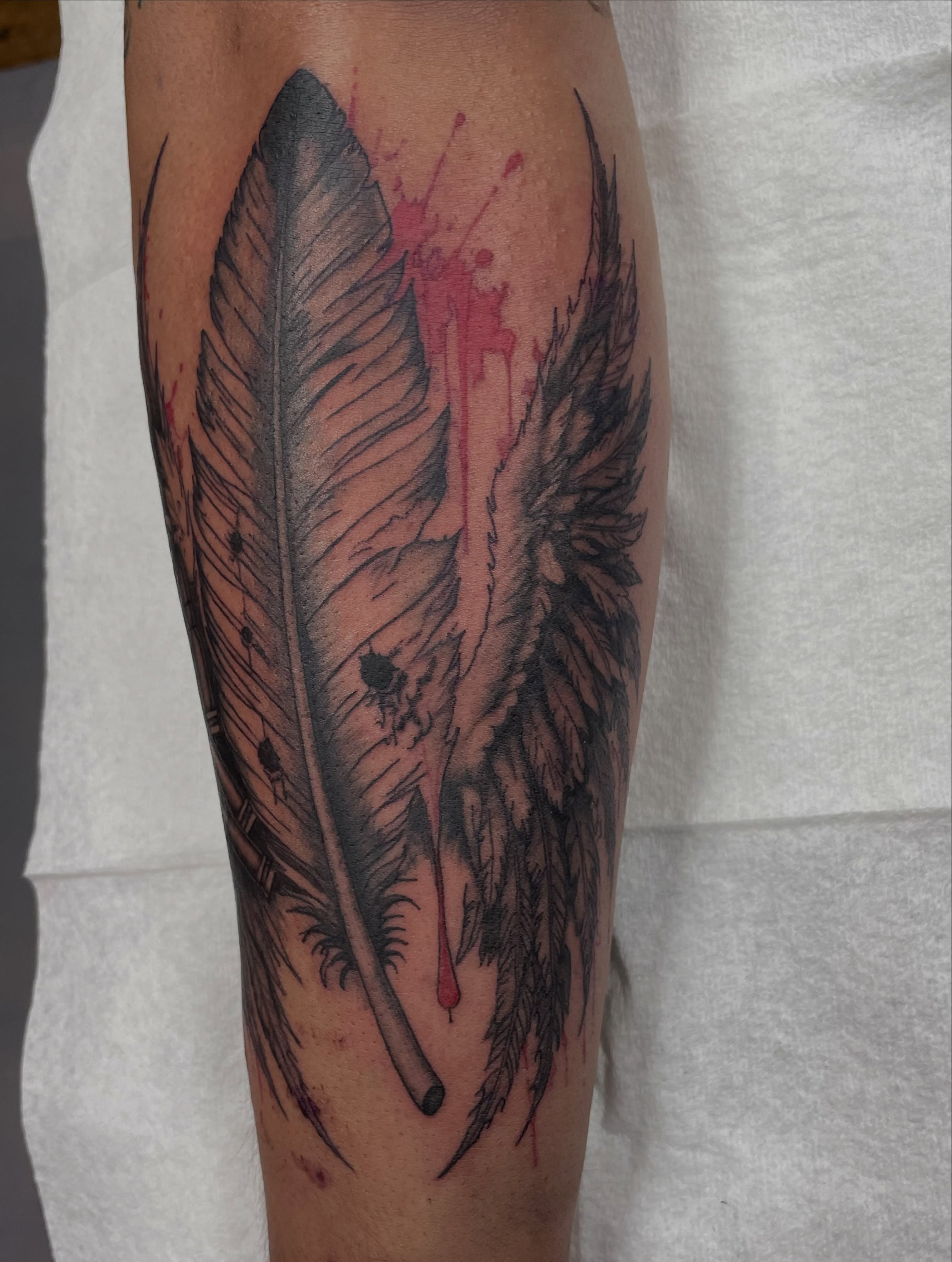Tattoo by @mosestattoos — black_and_grey