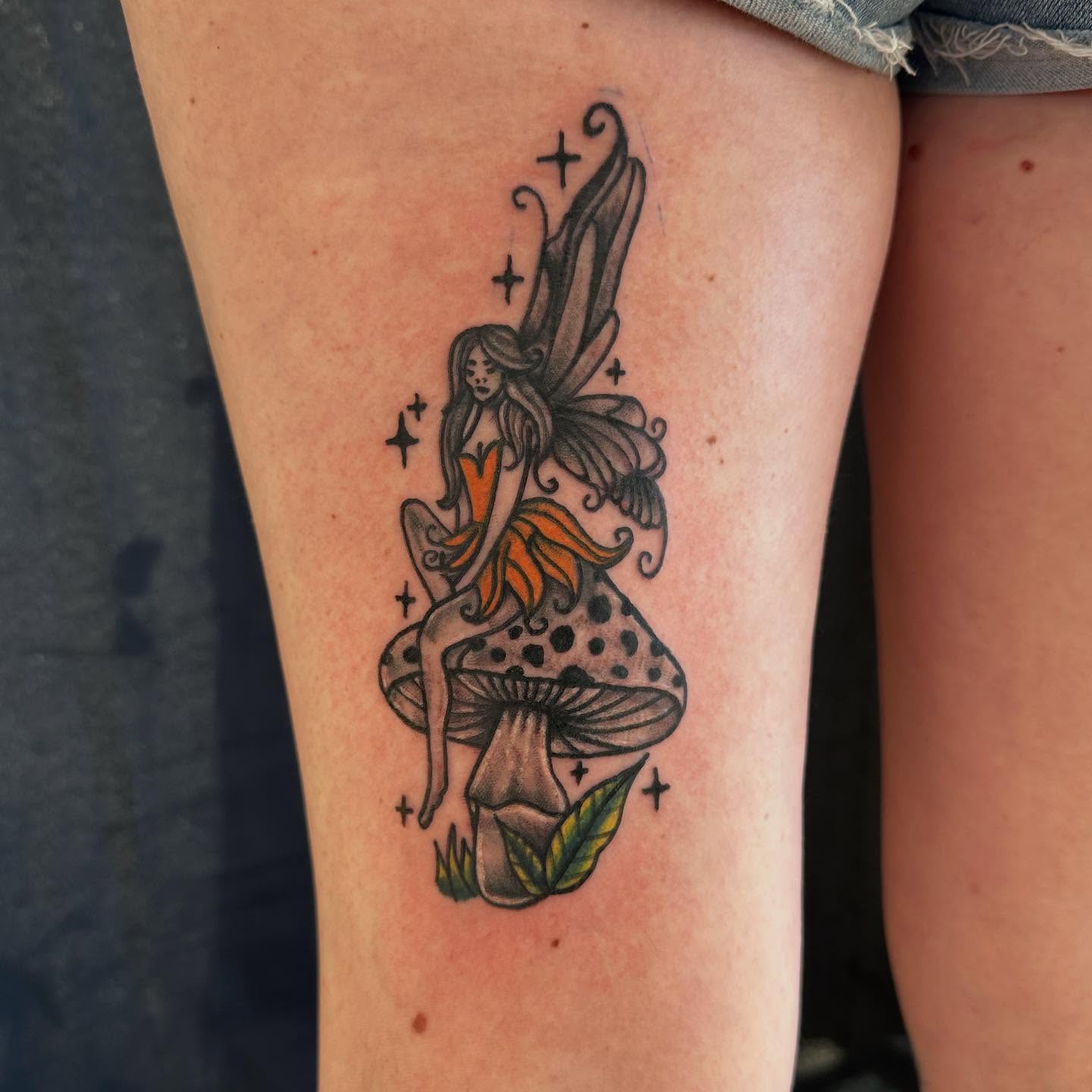 Tattoo by @dsteal03 — new_school, dotwork