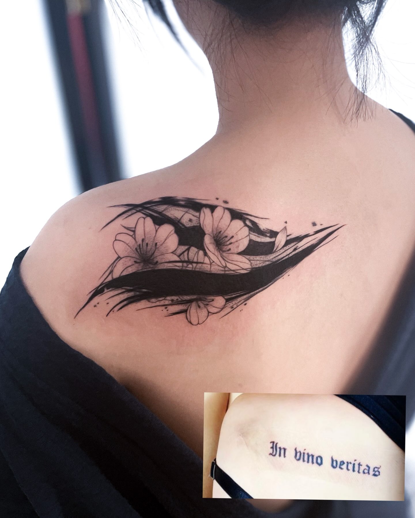 Tattoo by @meongtatt — black_and_grey, realism