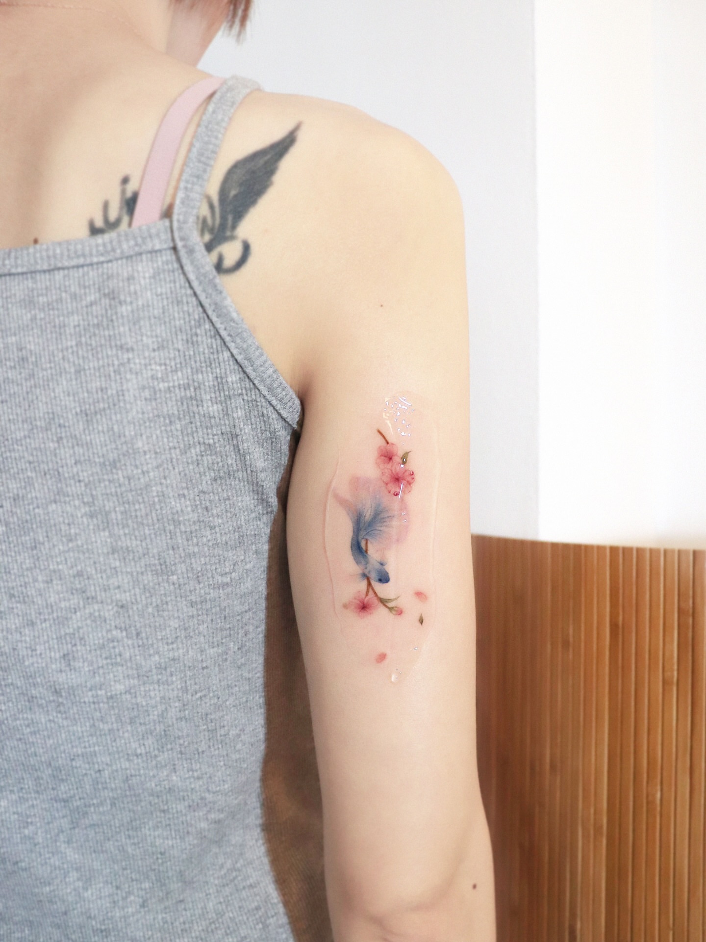 Tattoo by @vanilla__tattoo — watercolor