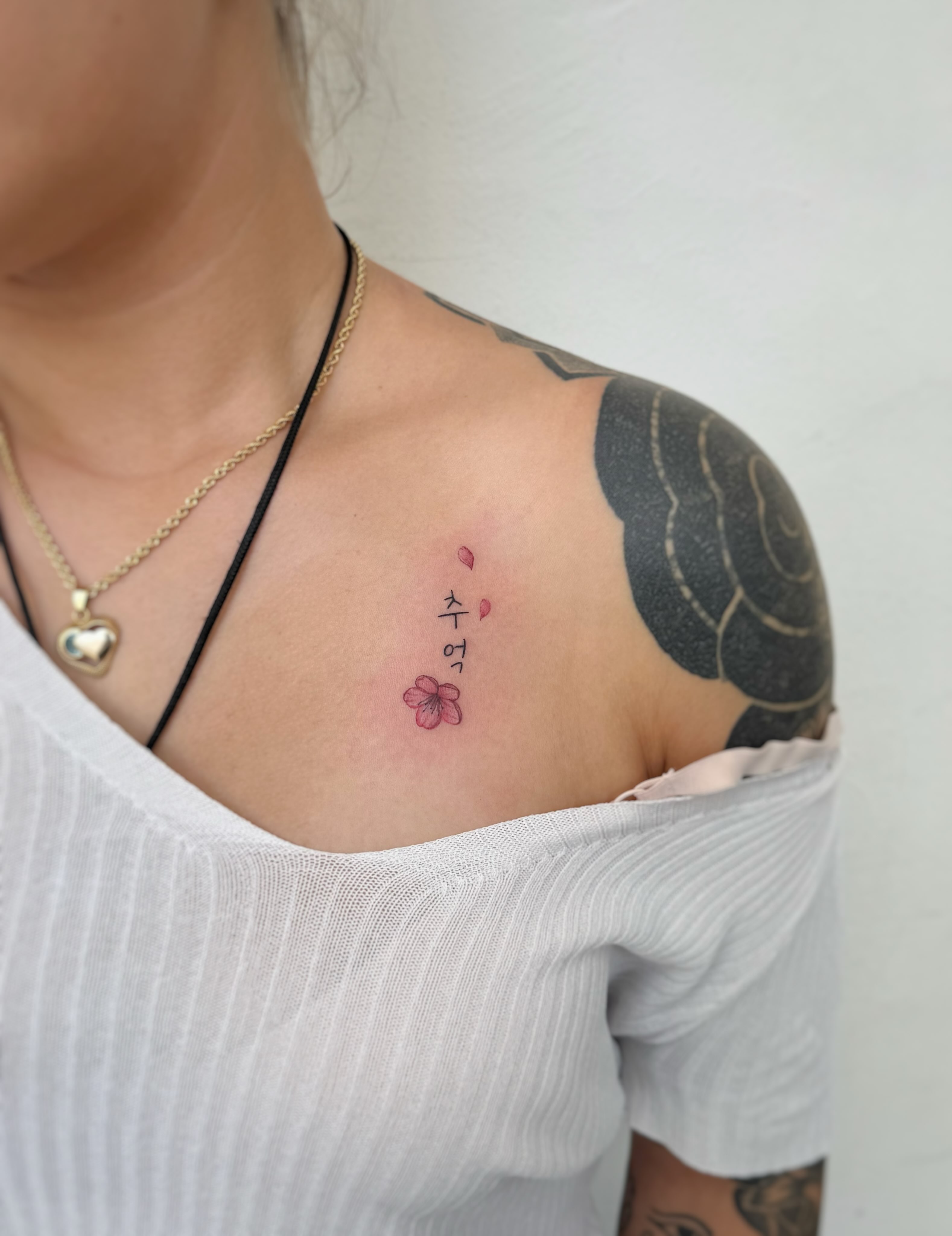 Tattoo by @naleak_tattoo — dotwork