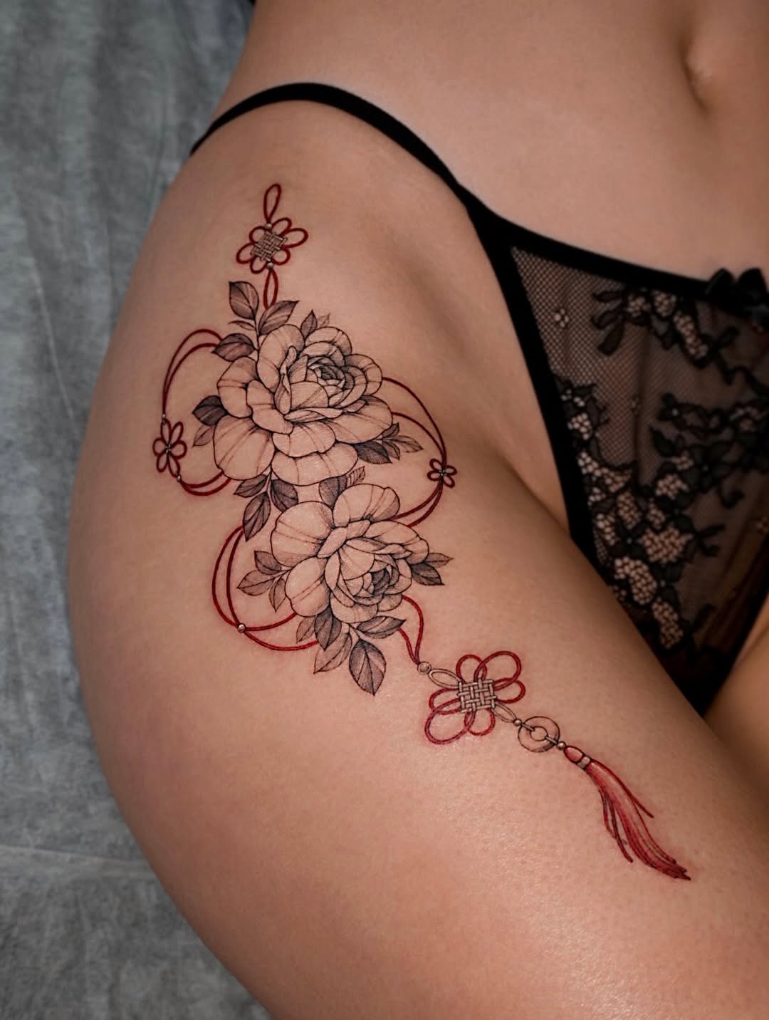 Tattoo by @tattooist_hyn — fine_line, ornamental