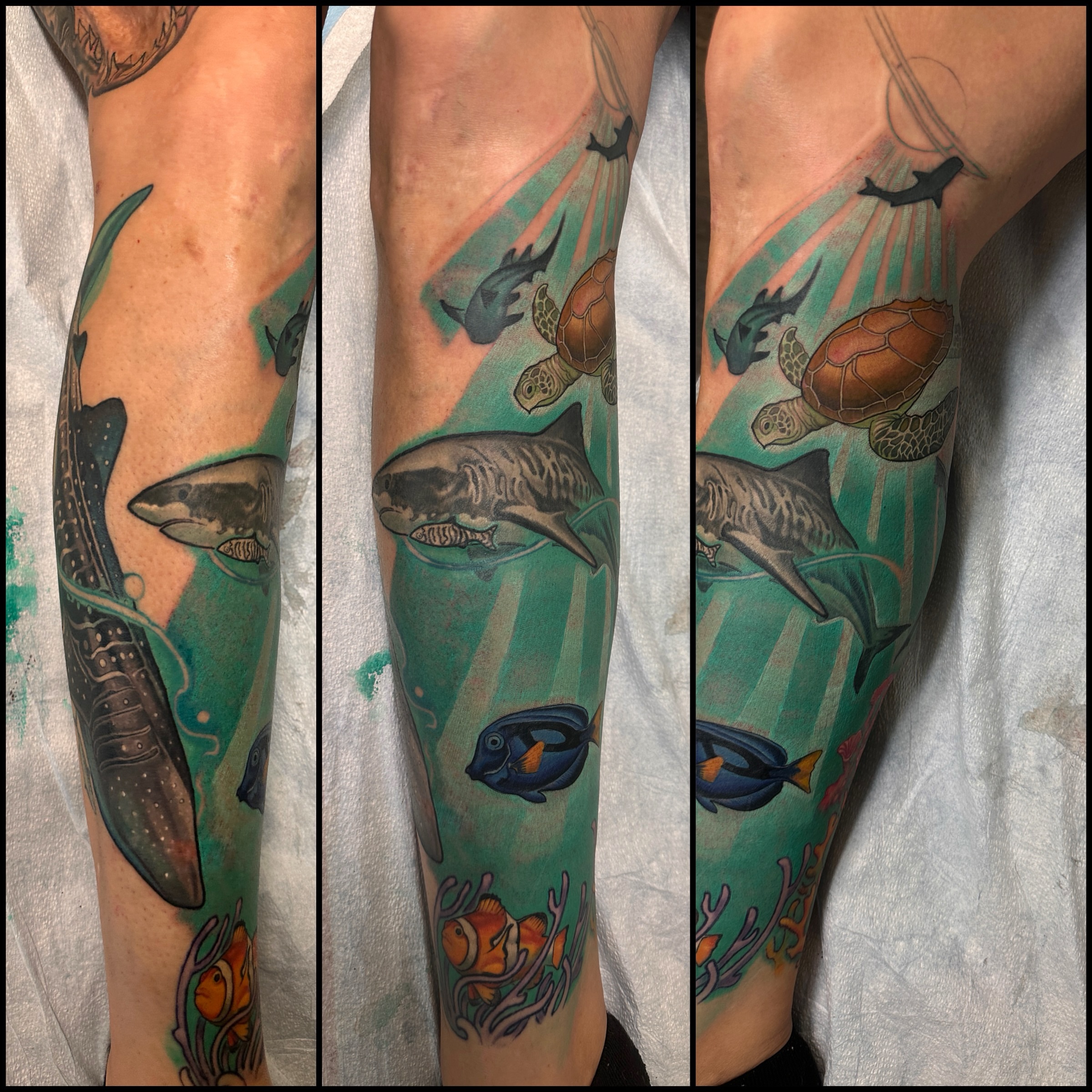 Tattoo by @johntarrao — realism, dotwork