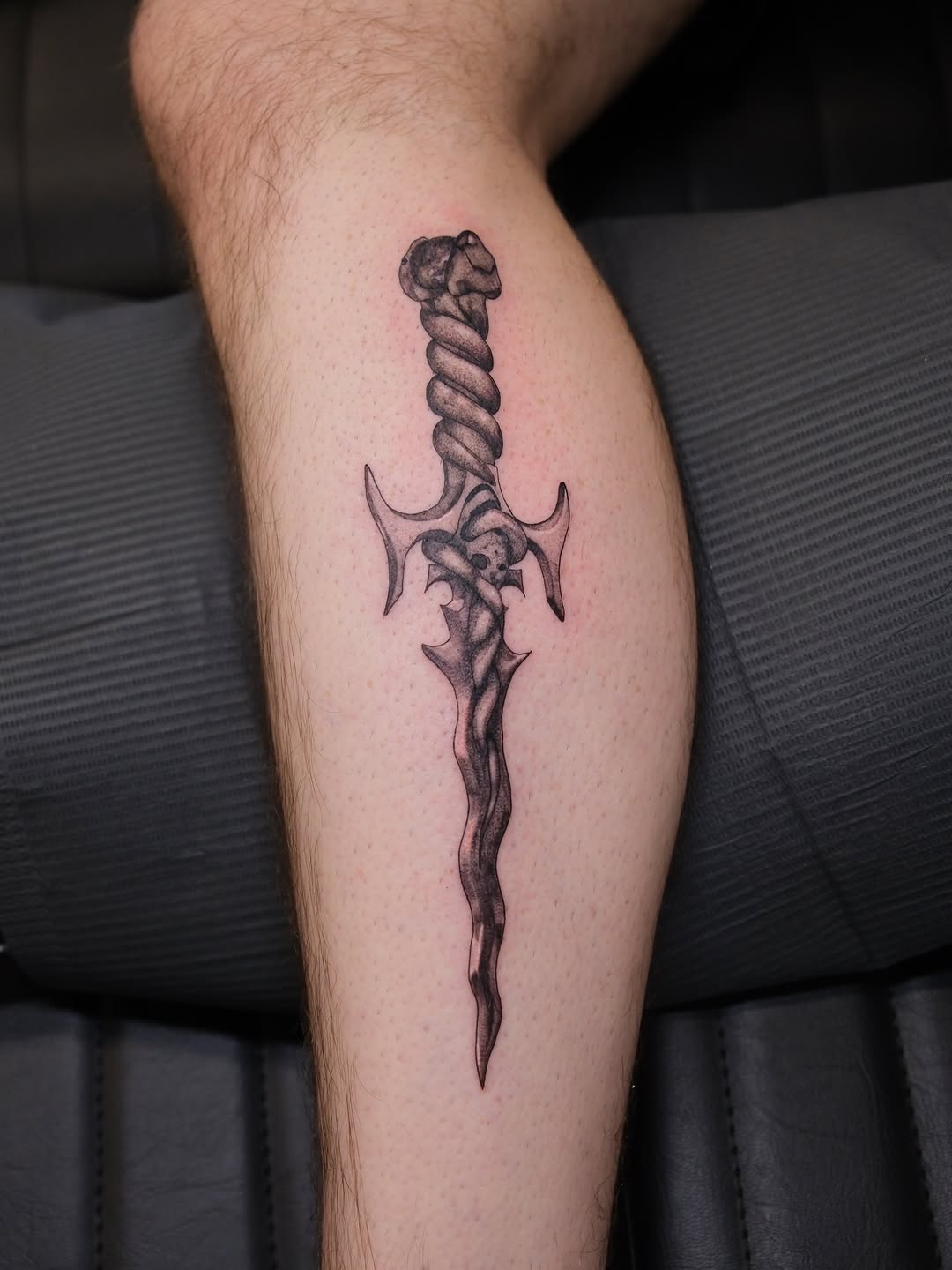 Tattoo by @kianahopetattoo — dark_realism, black_and_grey