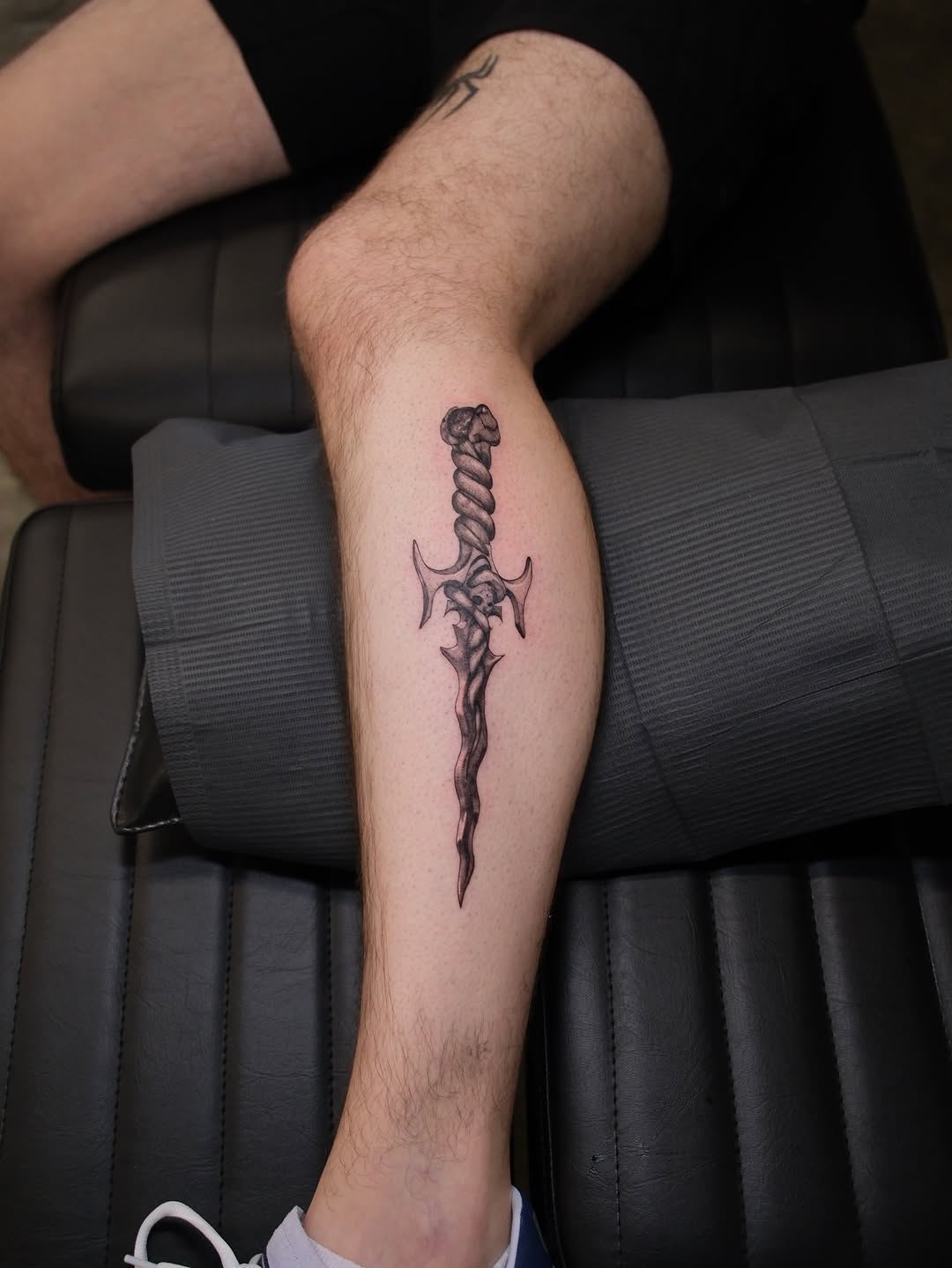 Tattoo by @kianahopetattoo — black_and_grey, realism