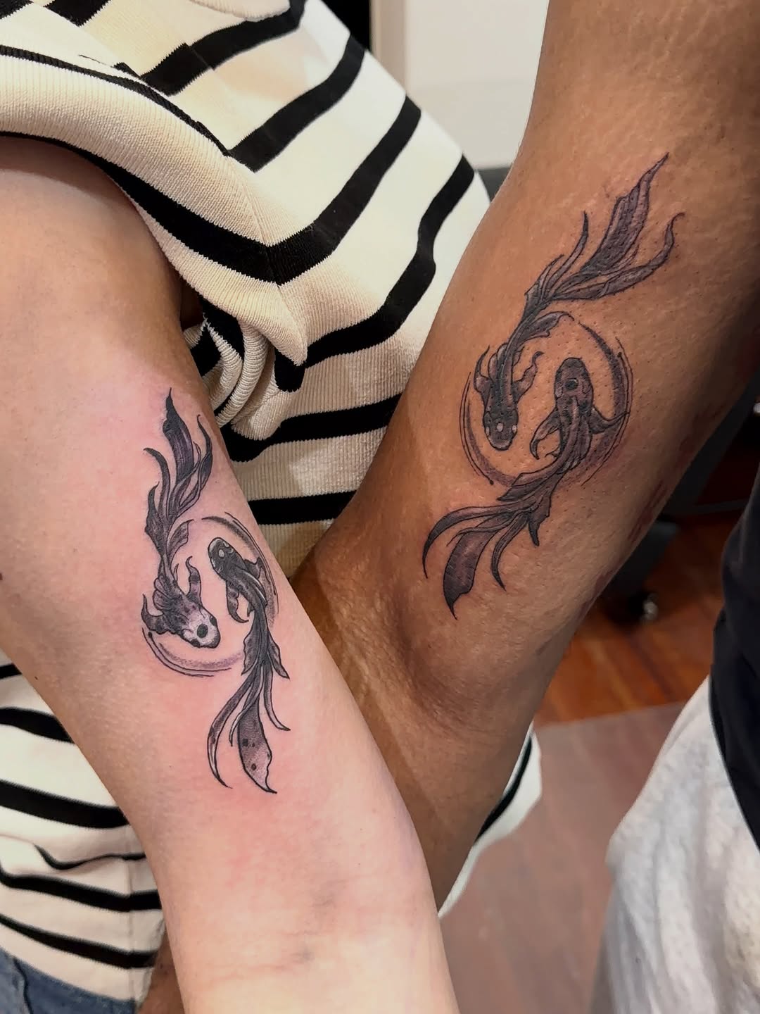 Tattoo by @celestine.art — black_and_grey, fine_line