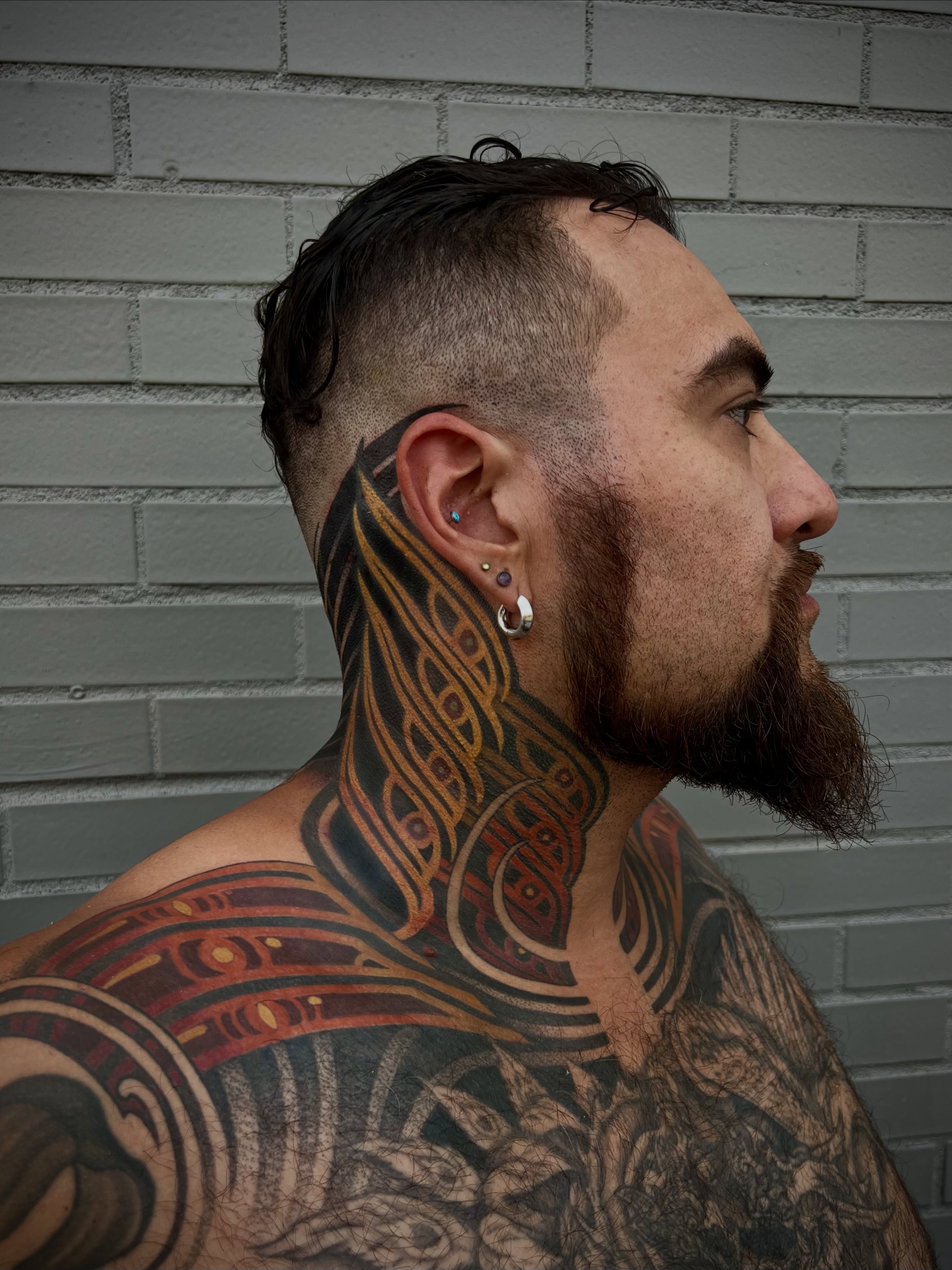 Tattoo by @handshakesnaketattoos — tribal