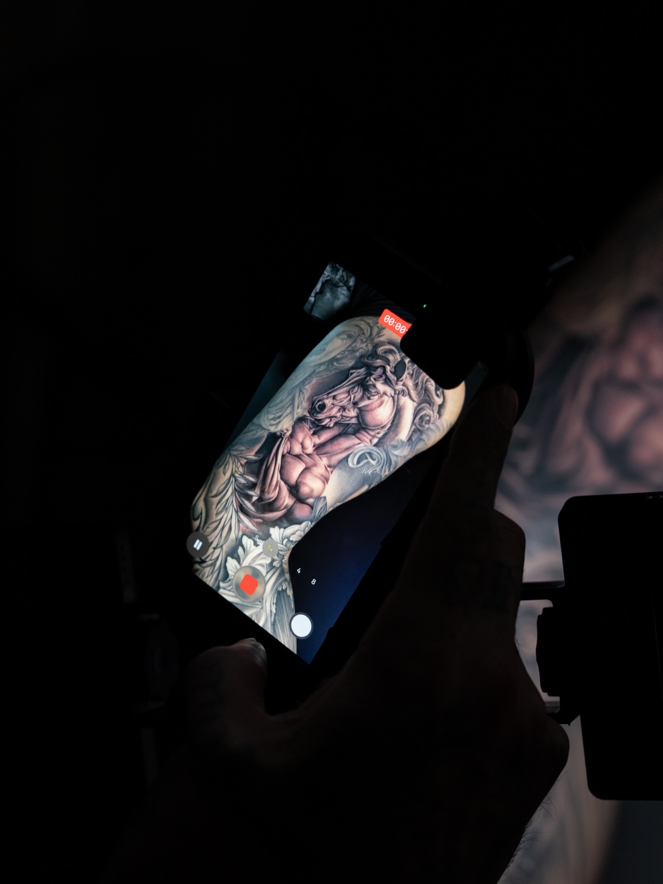 Mythical creature neo-traditional tattoo on the forearm by Ray Paponetti - Tattoo Artist Delray Beach