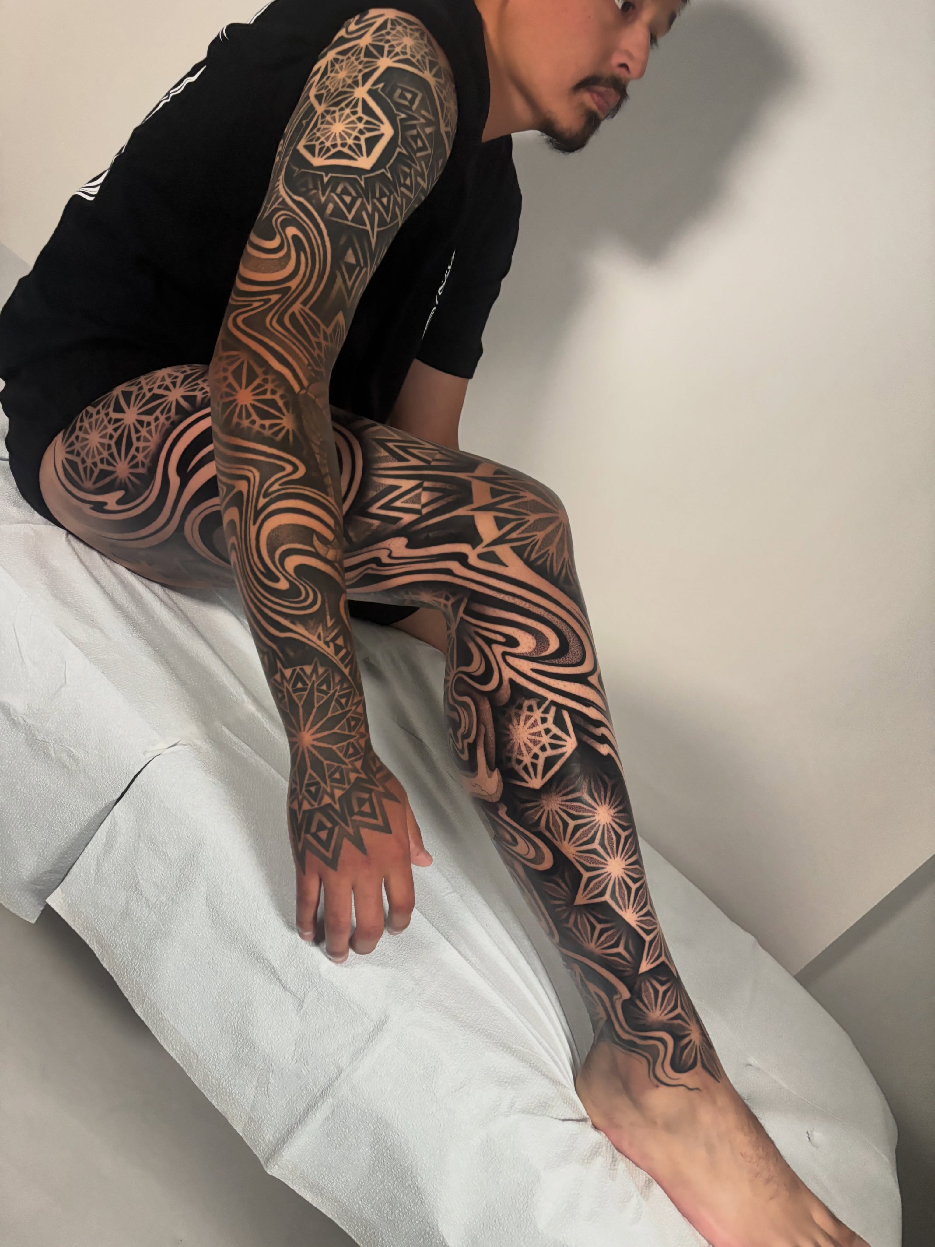 Tattoo by @mitchin.tattoos — geometric