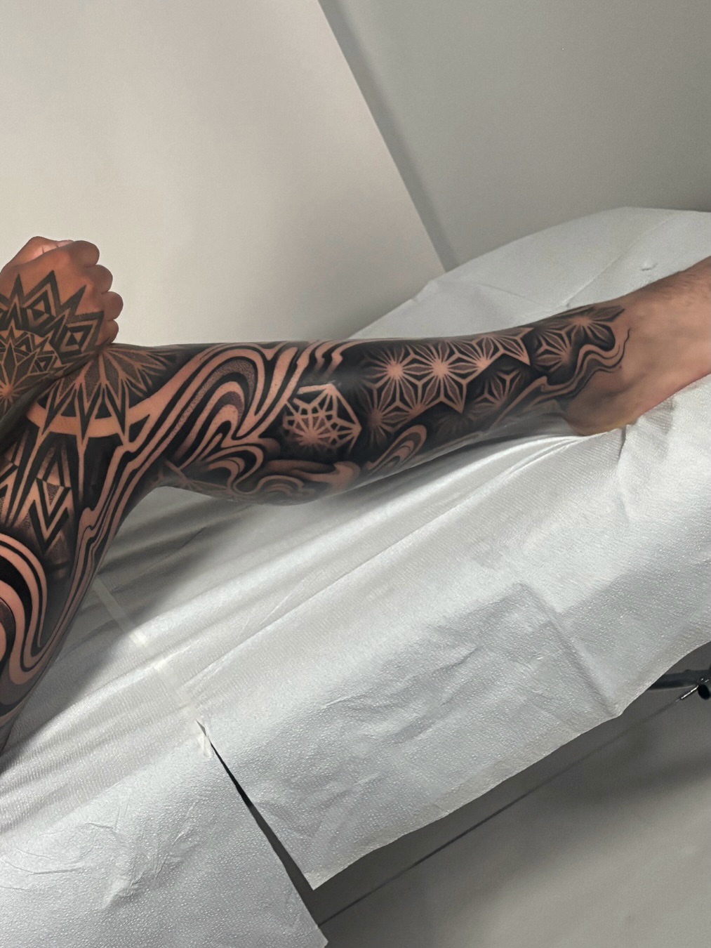 Tattoo by @mitchin.tattoos — geometric