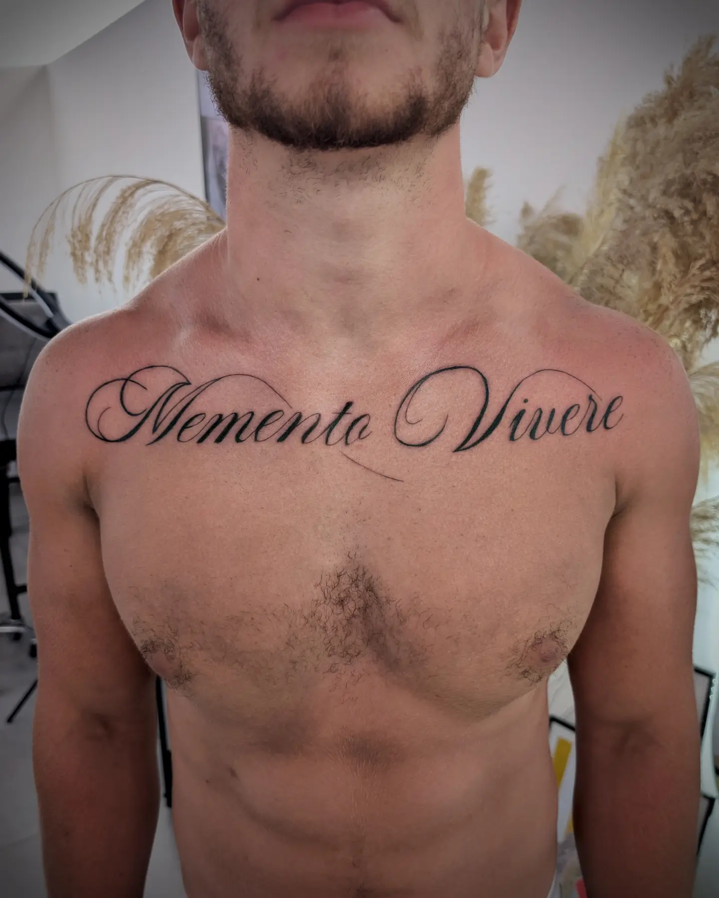 Tattoo by @49tats — lettering_script