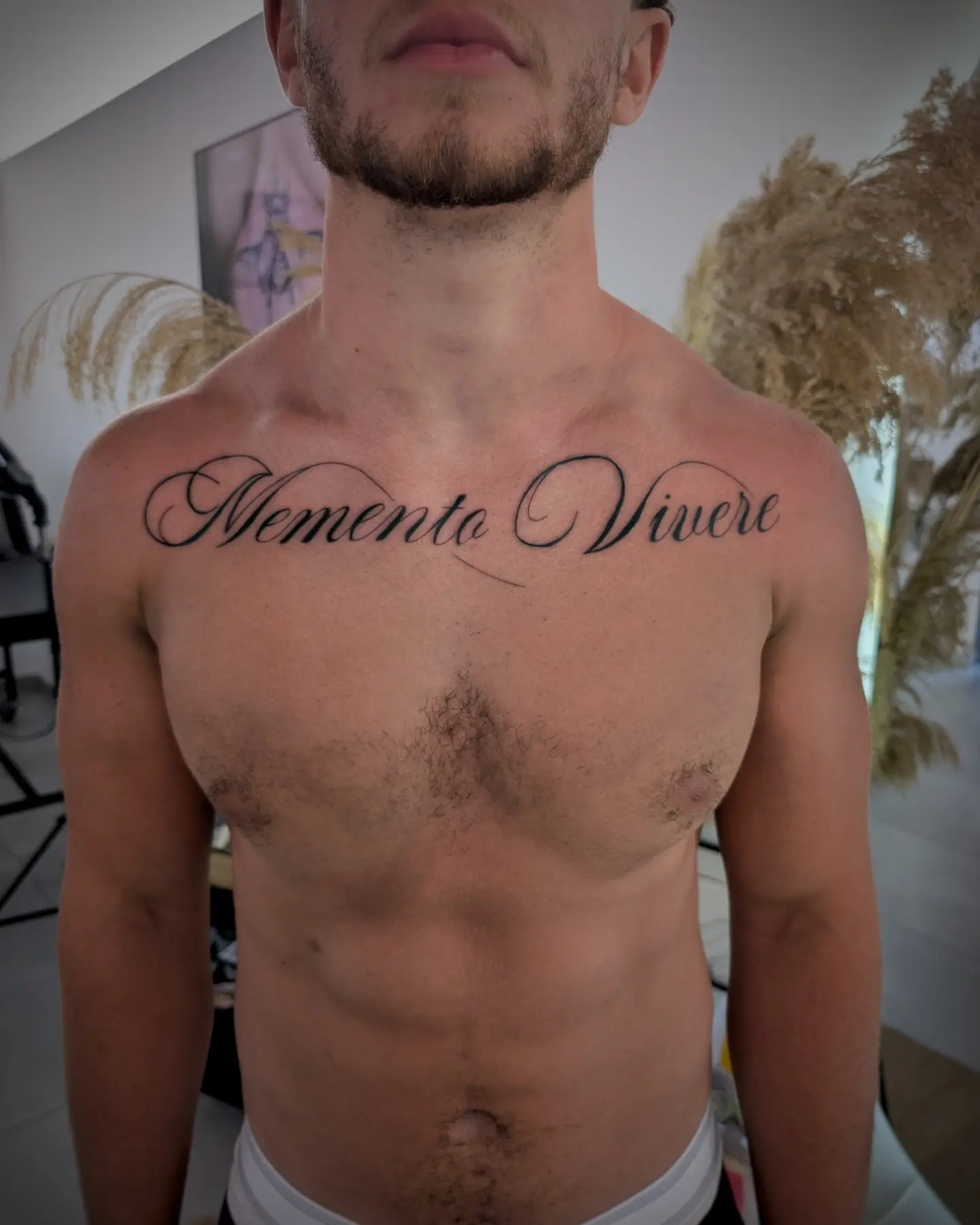 Tattoo by @49tats — lettering_script