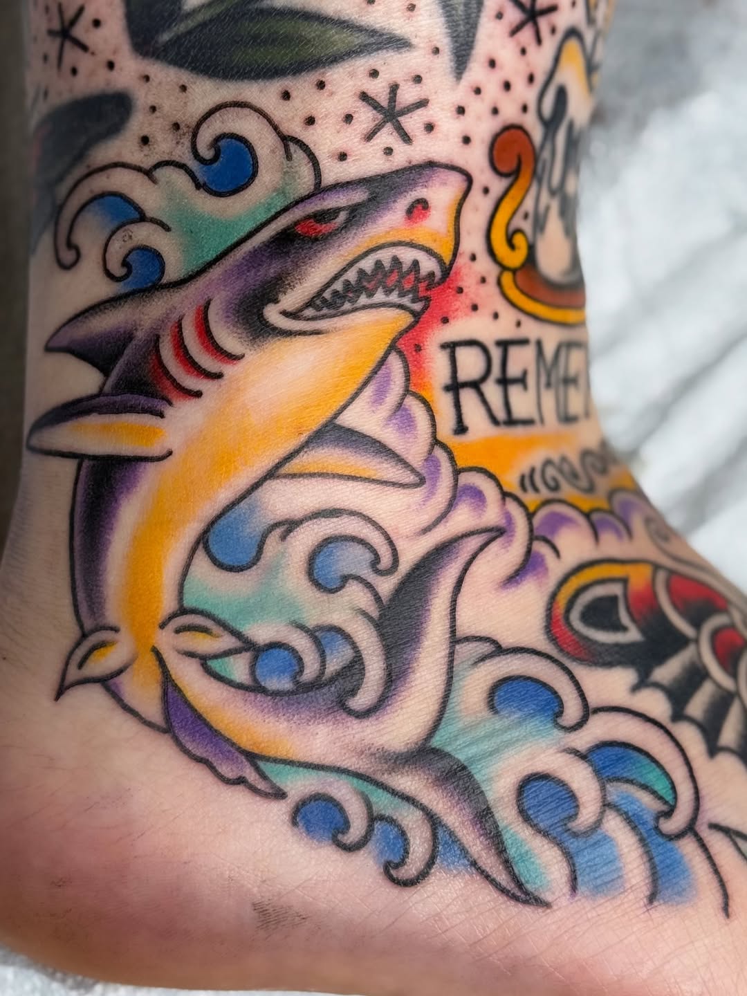 Tattoo by @benkarnofsky — american_traditional