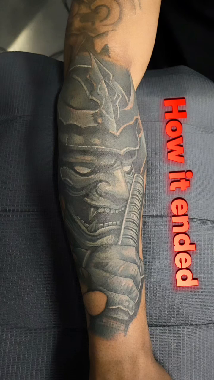 Tattoo by @thatdamcee — black_and_grey, realism