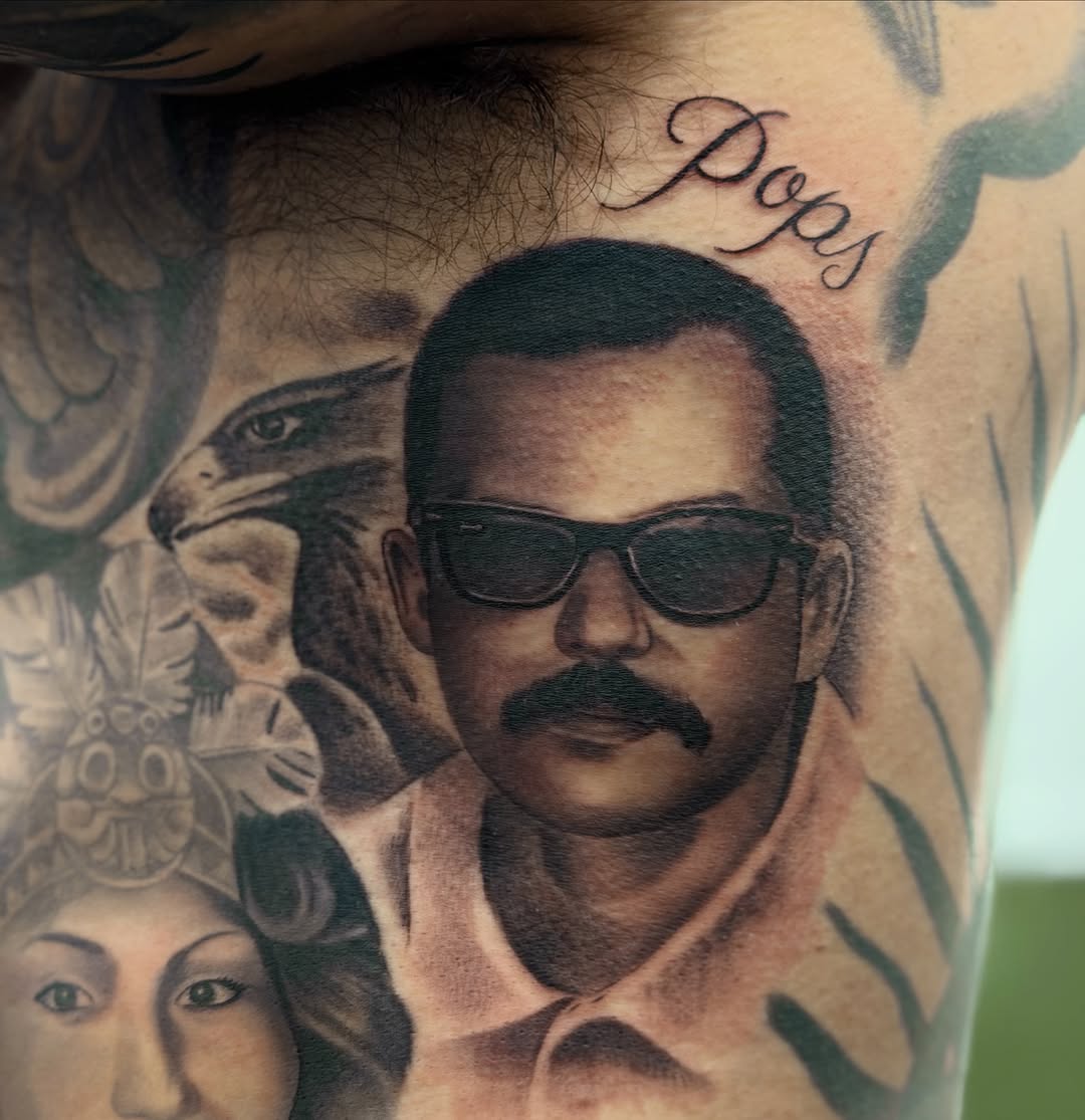 Tattoo by @ibleedink_tattoos — realism, black_and_grey
