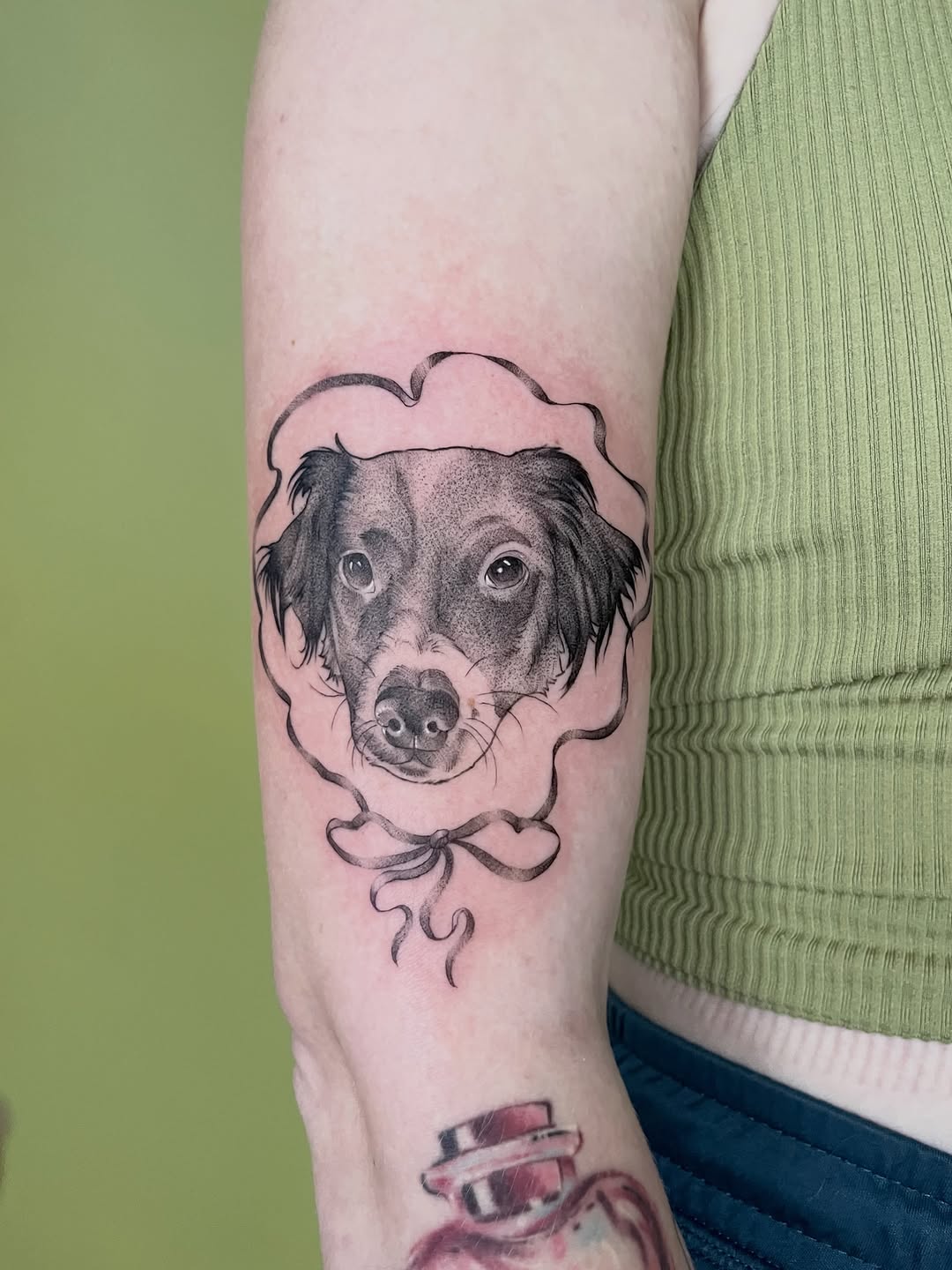 Tattoo by @erinhainestattoos — realism, black_and_grey