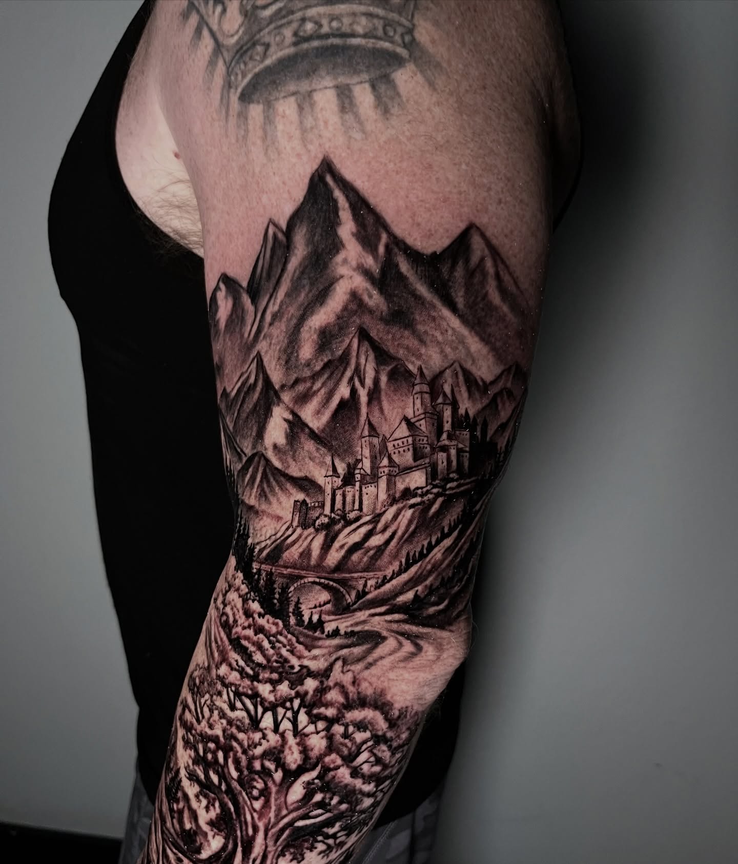 Tattoo by @davesancheztattooer — black_and_grey, realism