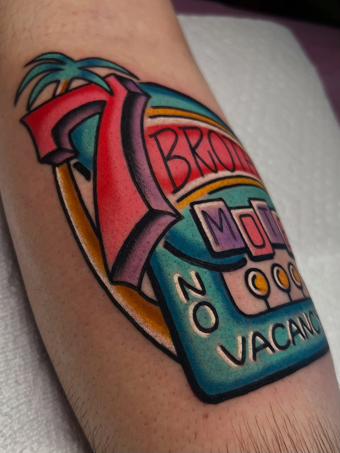 Tattoo by @mattalexandertattoo — american_traditional, lettering_script