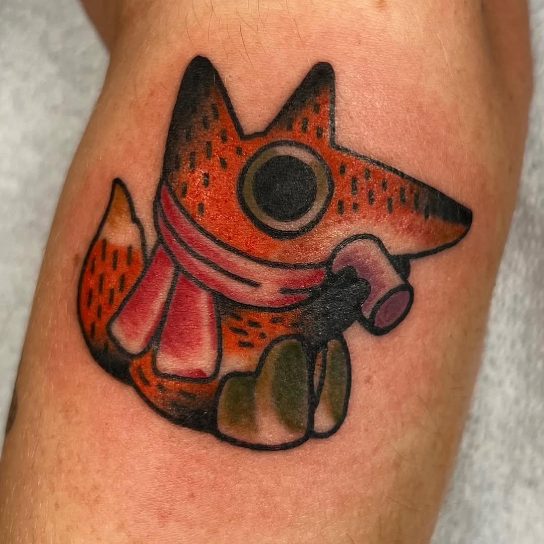 Tattoo by @omnomrapter — new_school