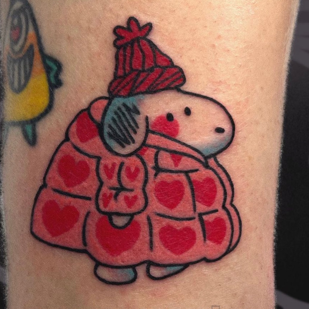 Tattoo by @omnomrapter — new_school, anime