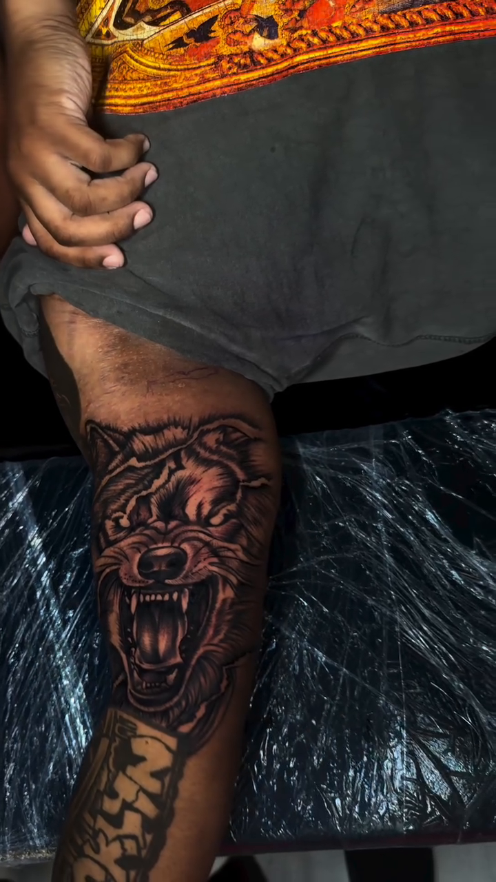 Tattoo by @broken_tattz β realism, black_and_grey