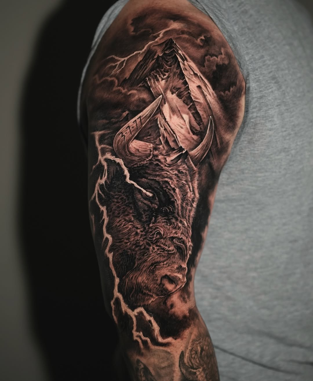 Tattoo by @jamesstrickland — realism, black_and_grey