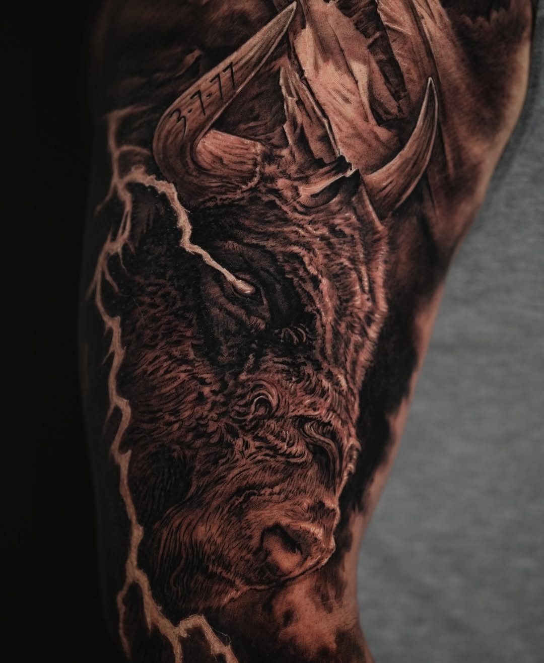 Tattoo by @jamesstrickland — realism, black_and_grey