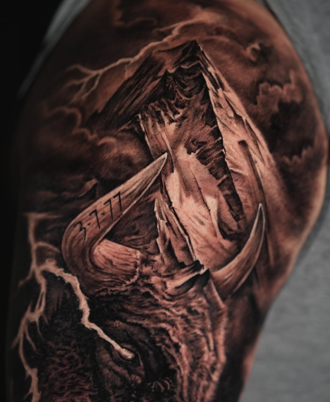 Tattoo by @jamesstrickland — realism, black_and_grey