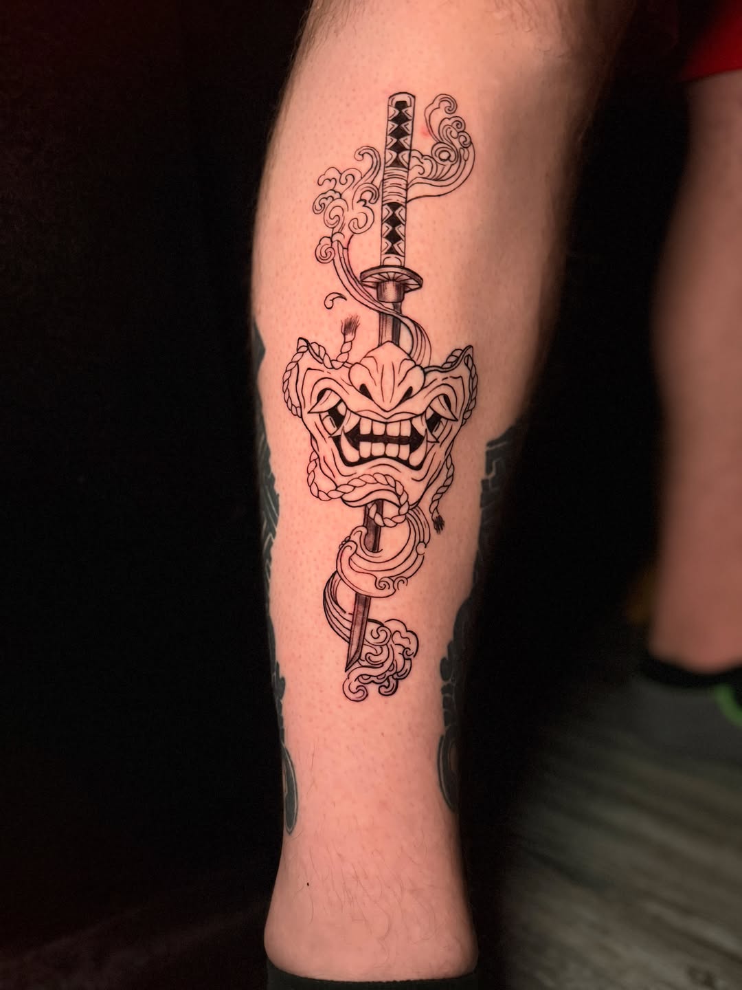 Tattoo by @justnic_ink13 — japanese_irezumi, blackwork
