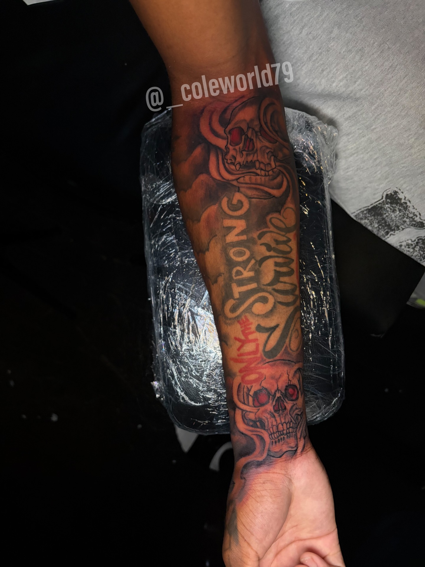 Tattoo by @_coleworld79 โ american_traditional, dark_realism