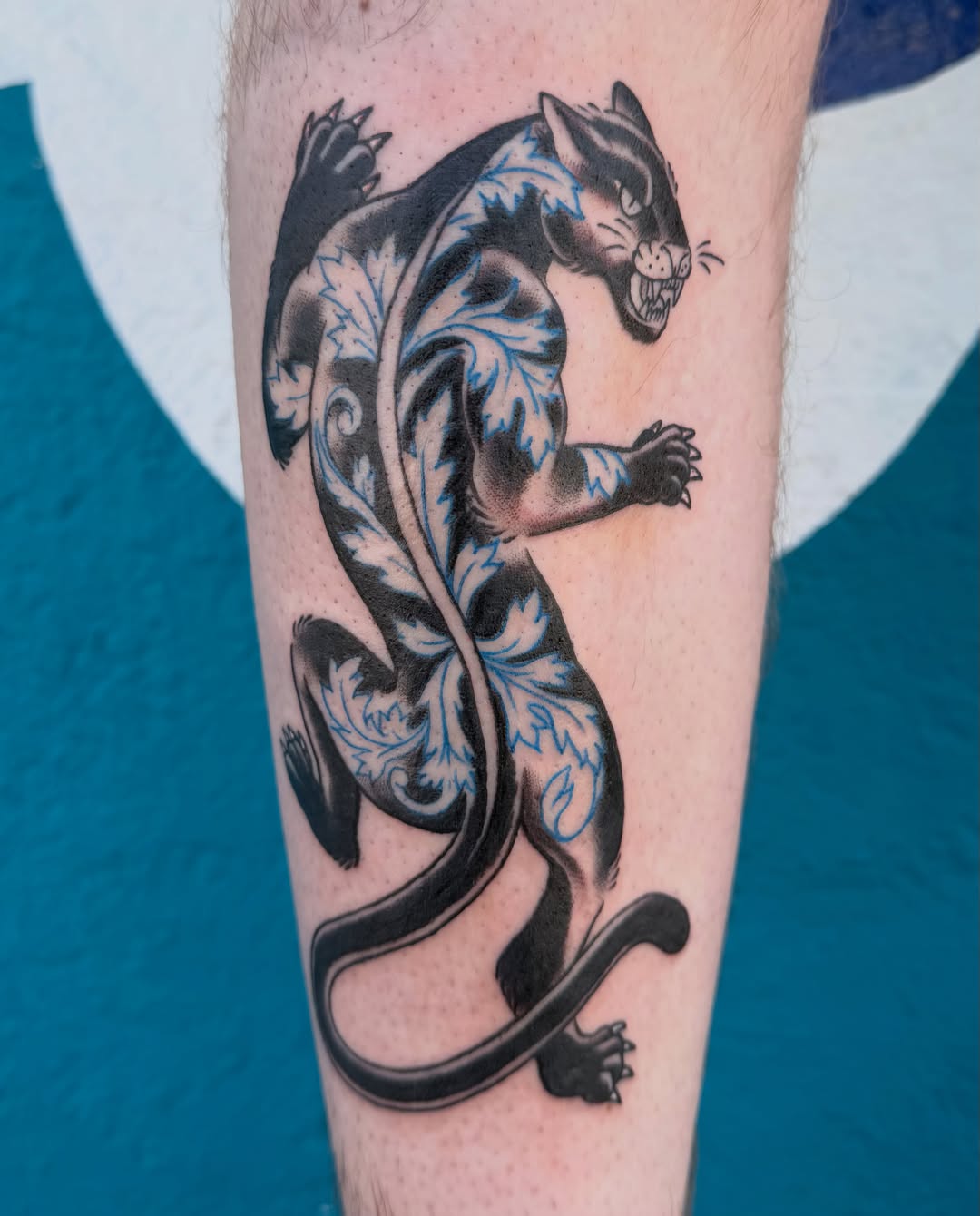 Ferret black and grey tattoo on the forearm by Roswell Orellana 👽🛸