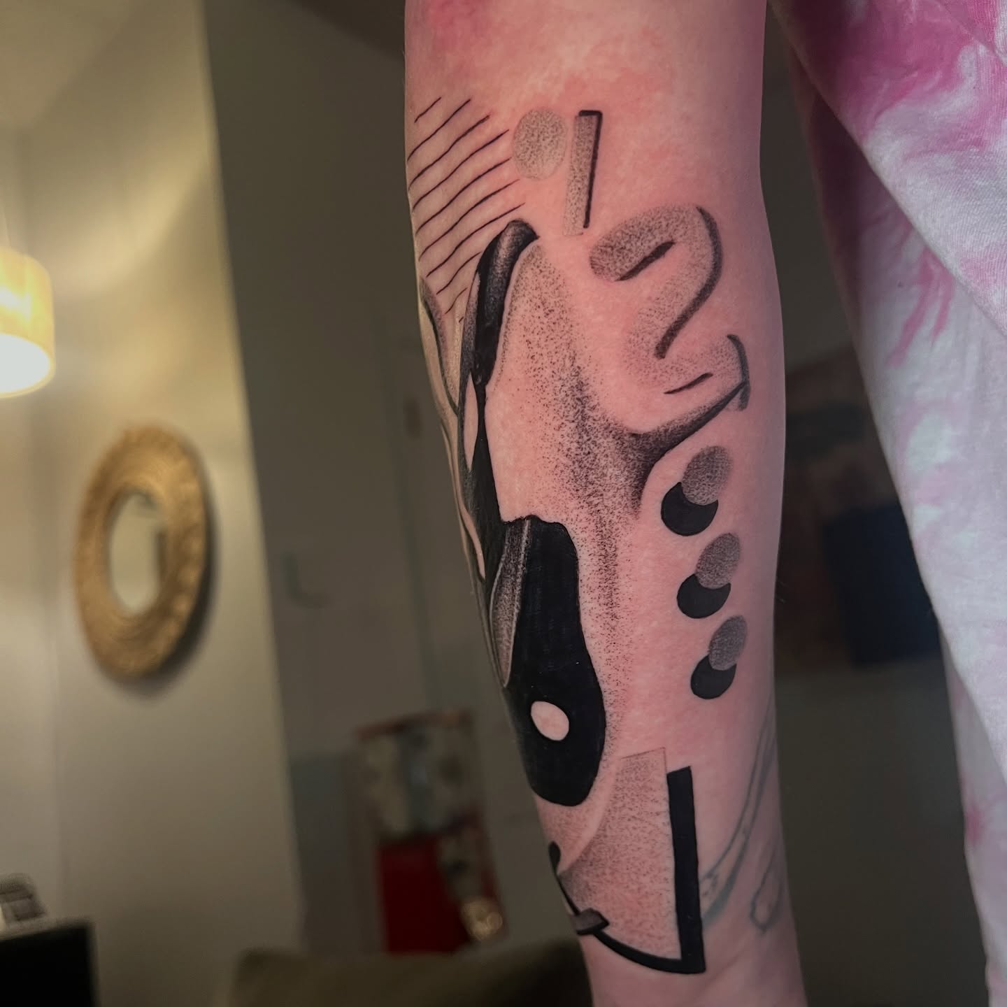 Tattoo by @smokesart — dotwork