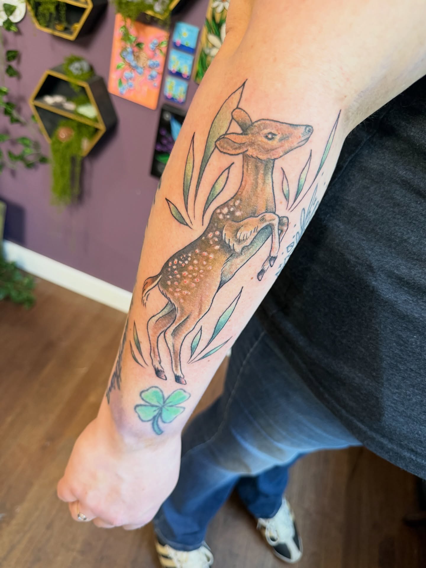 Tattoo by @chaotic_zen_arts — watercolor, realism