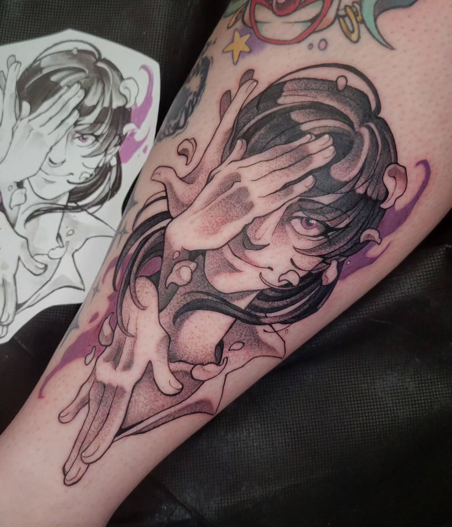 Tattoo by @jaystor.ink — dotwork, realism