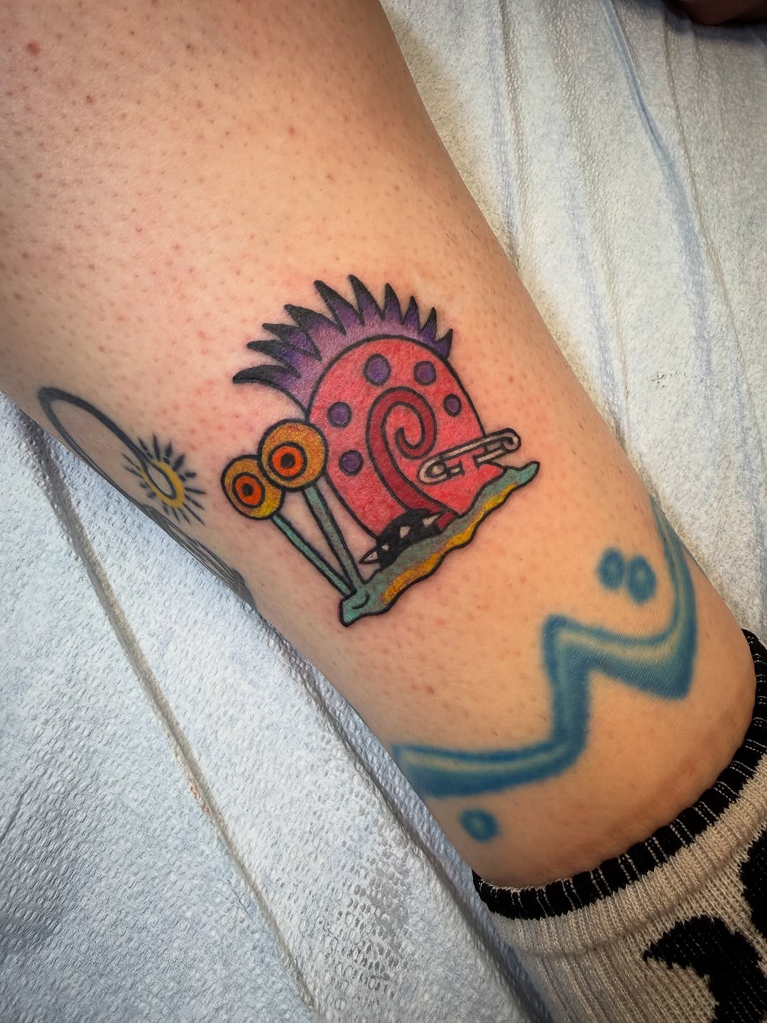 Tattoo by @shannontattooer — new_school, anime