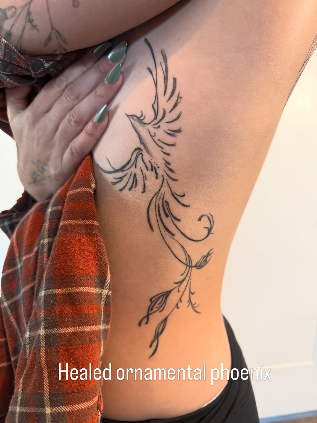 Tattoo by @christen_wolfe — fine_line, ornamental