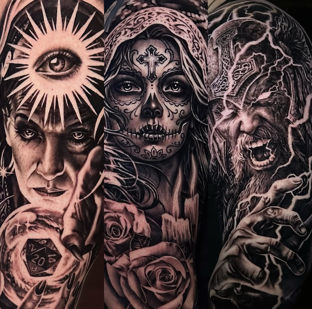 Realism tattoo on the forearm by 𝐉𝐨𝐧 𝐒𝐚𝐧𝐭𝐨𝐬