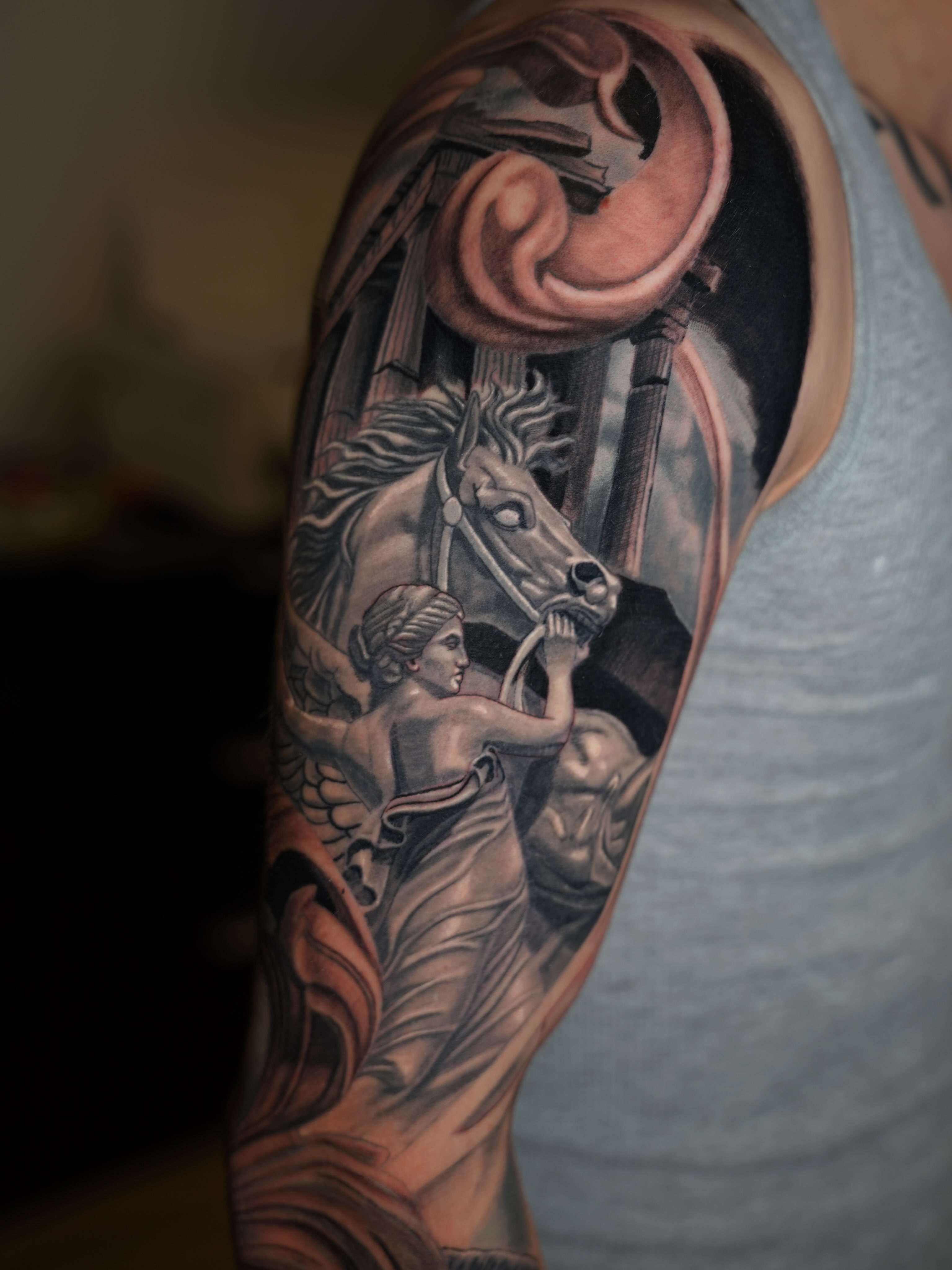 Tattoo by @antop_art — realism, black_and_grey