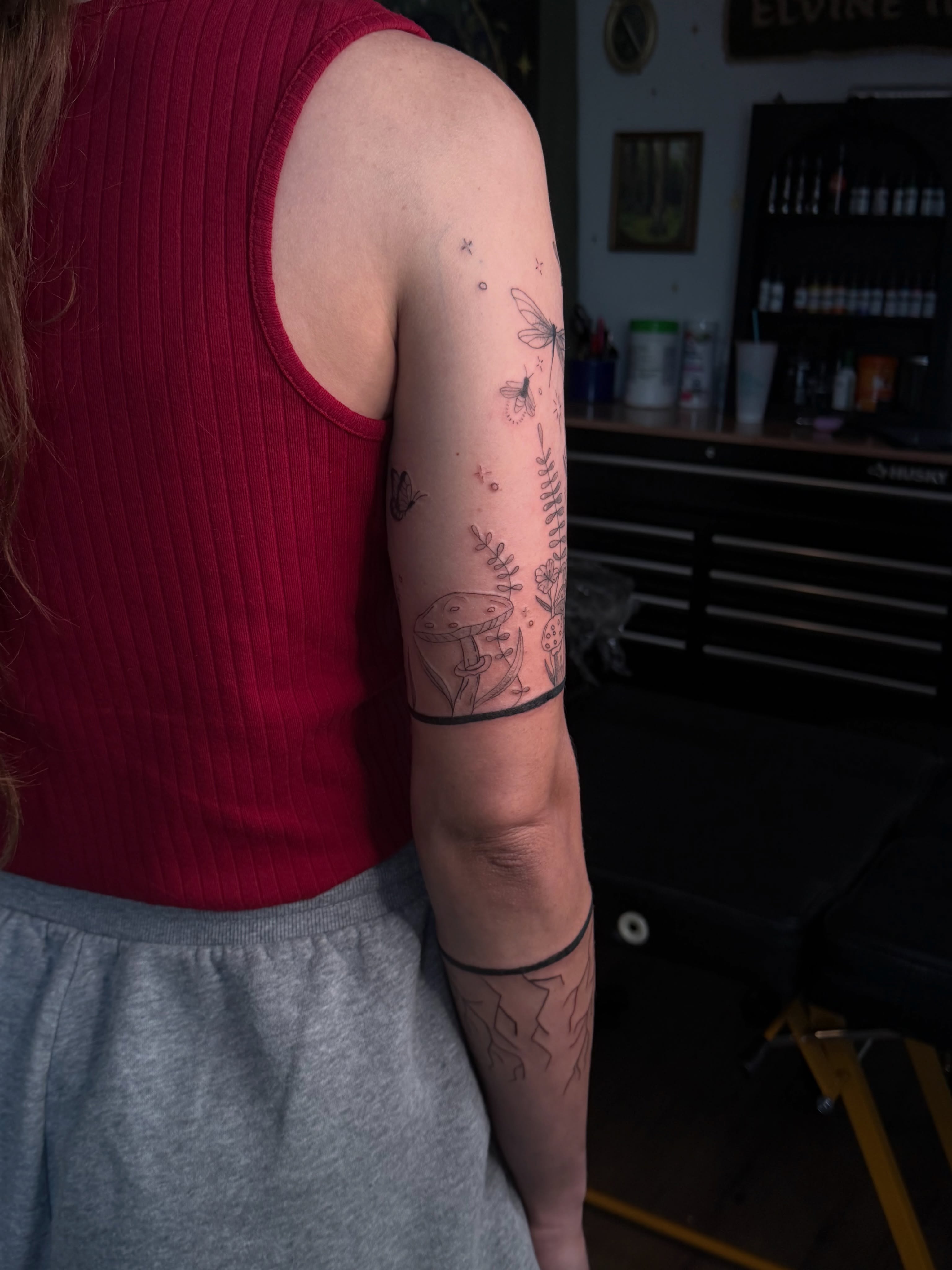 Tattoo by @faeandfleshstudio — fine_line, illustrative