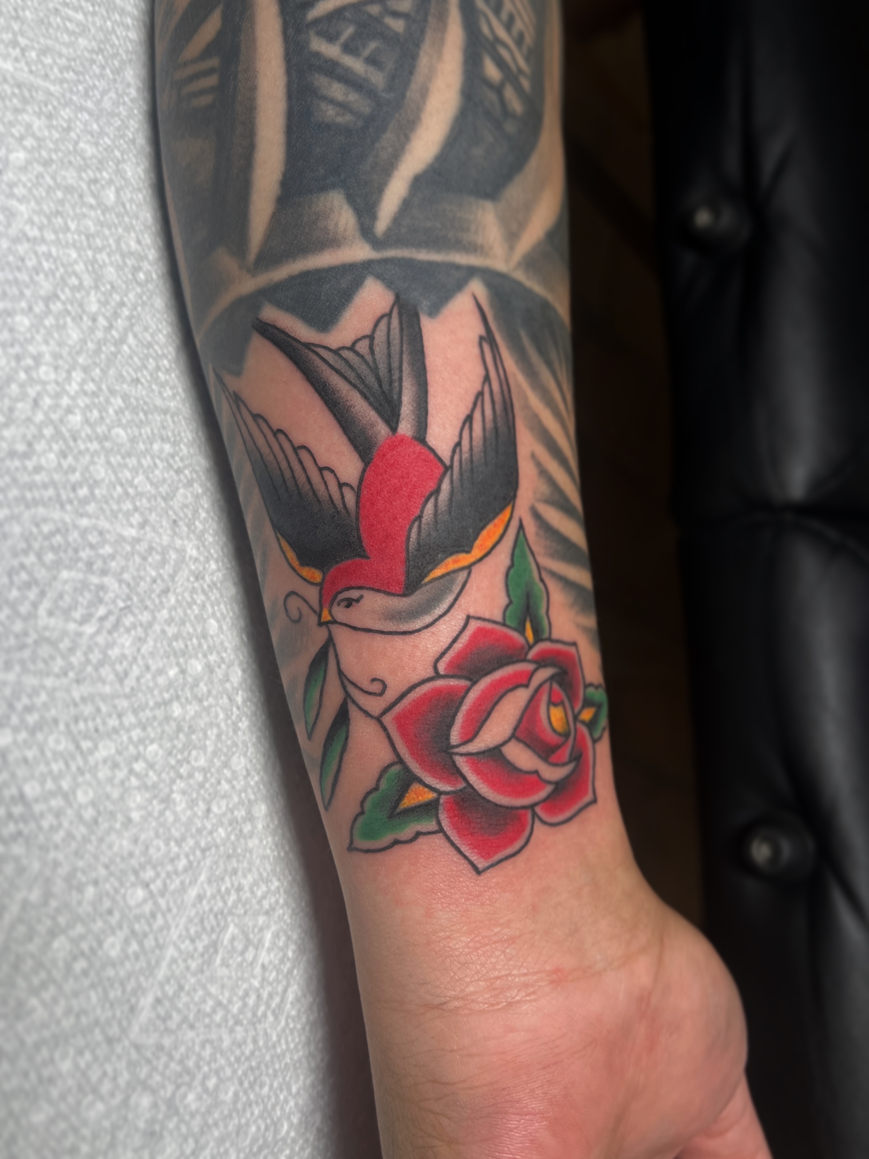 Tattoo by @lucky.u.tattoo โ american_traditional