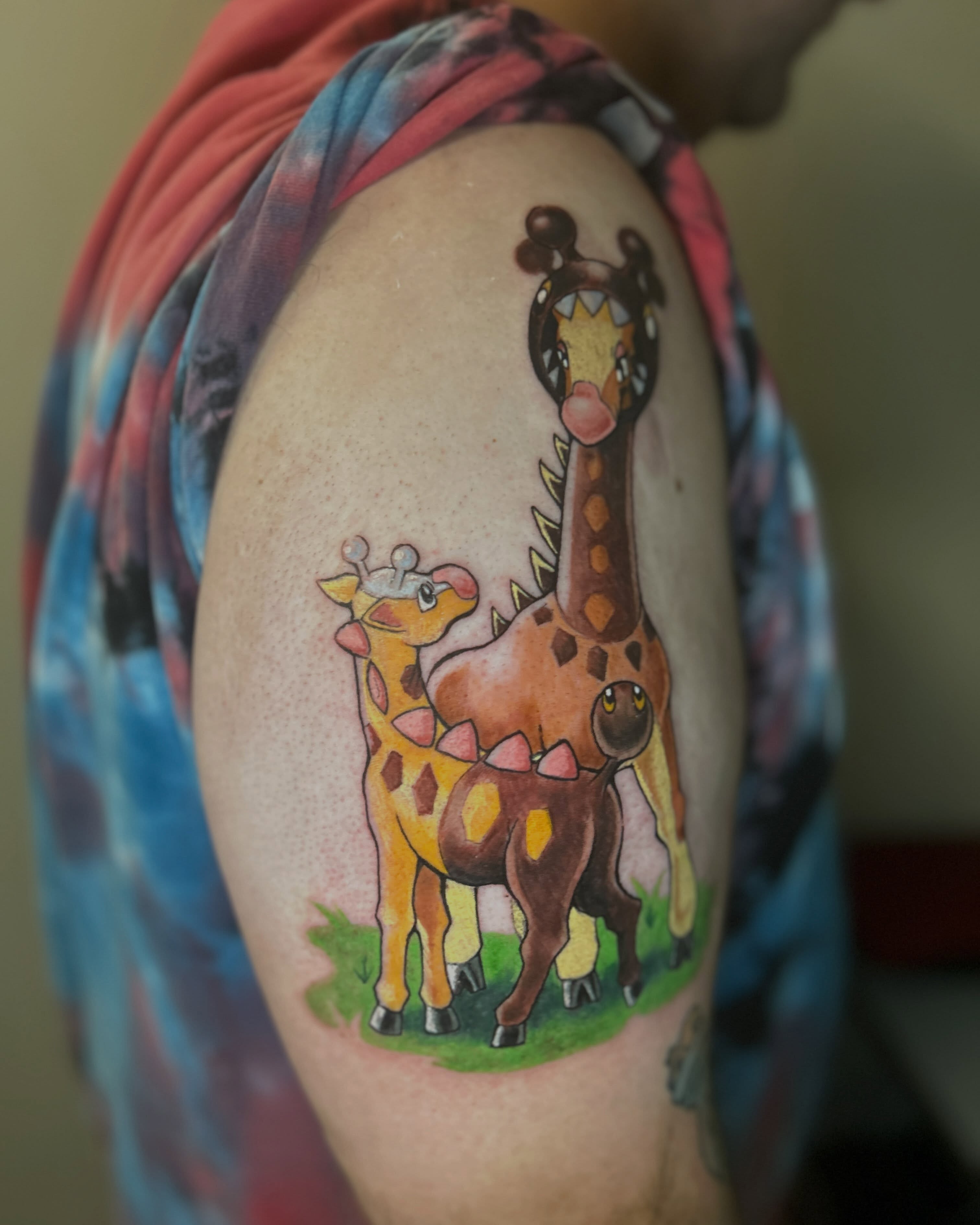 Tattoo by @alleytatts_ — dotwork, realism