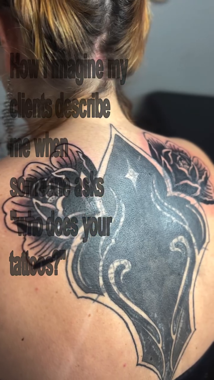 Tattoo by @curbsidetats — blackwork, realism