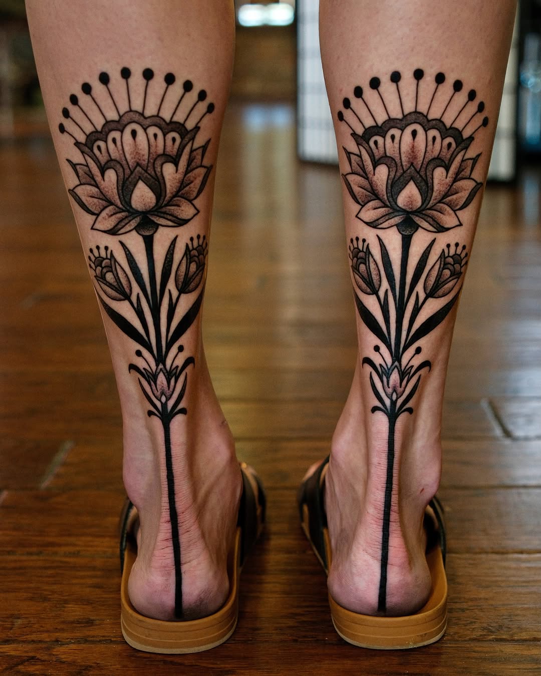 Tattoo work at Hocus Poke-Us Tattoo Convention 2026