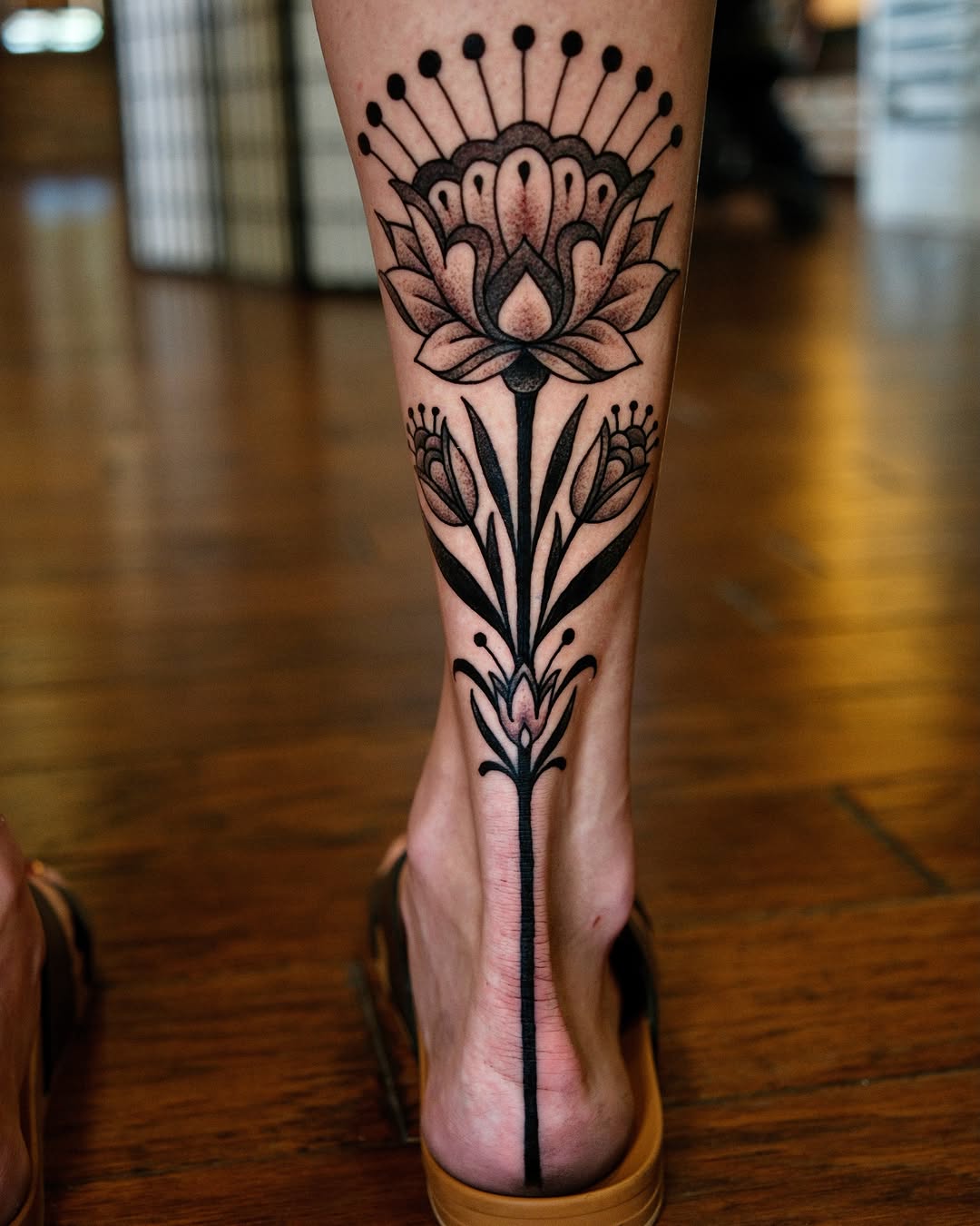 Tattoo work at Hocus Poke-Us Tattoo Convention 2026