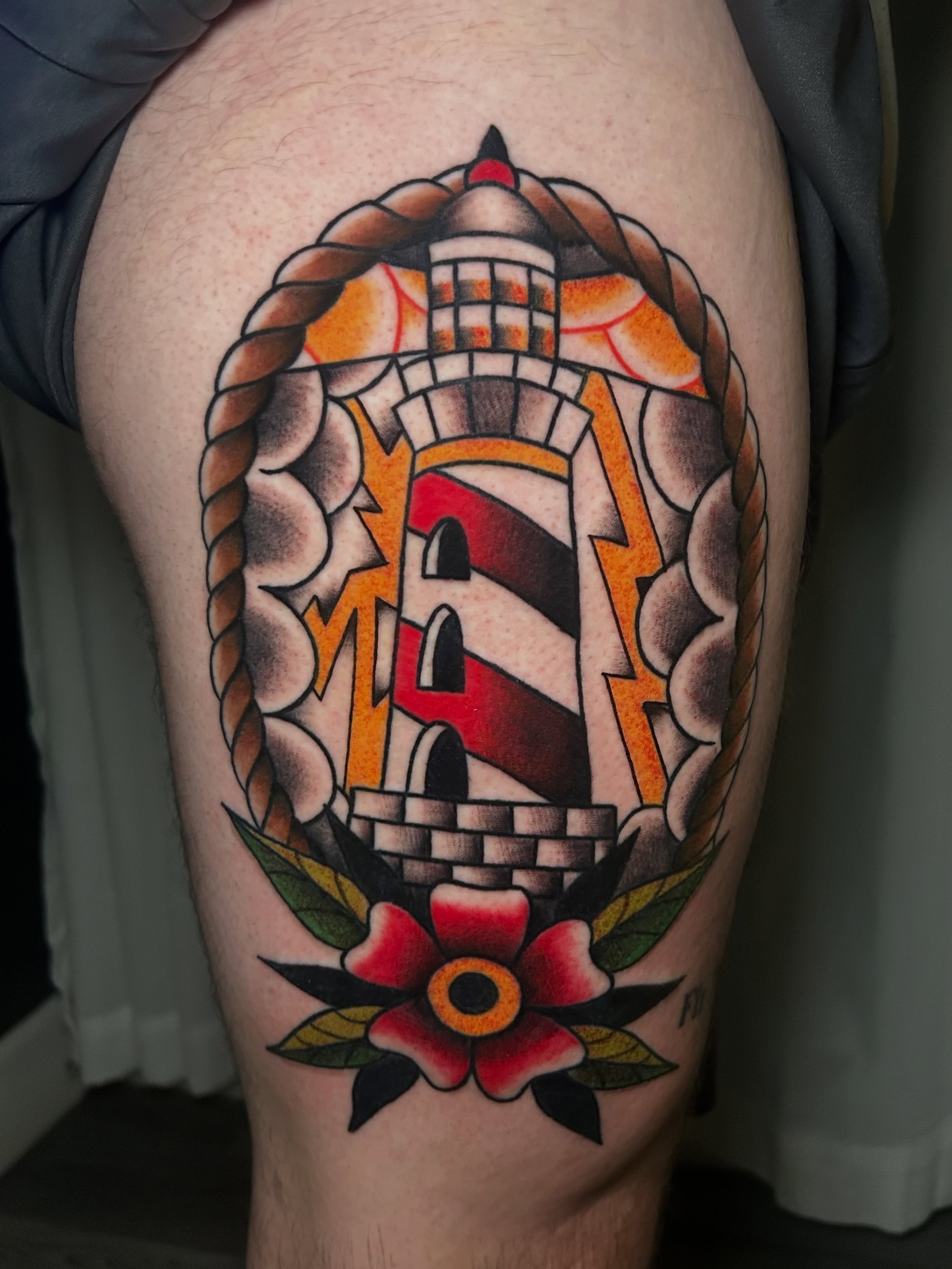 Tattoo by @tradcattats — american_traditional