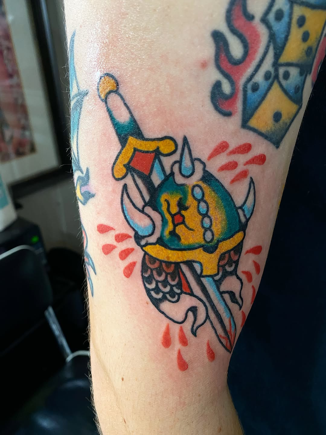 Tattoo by @thedrywiper — american_traditional