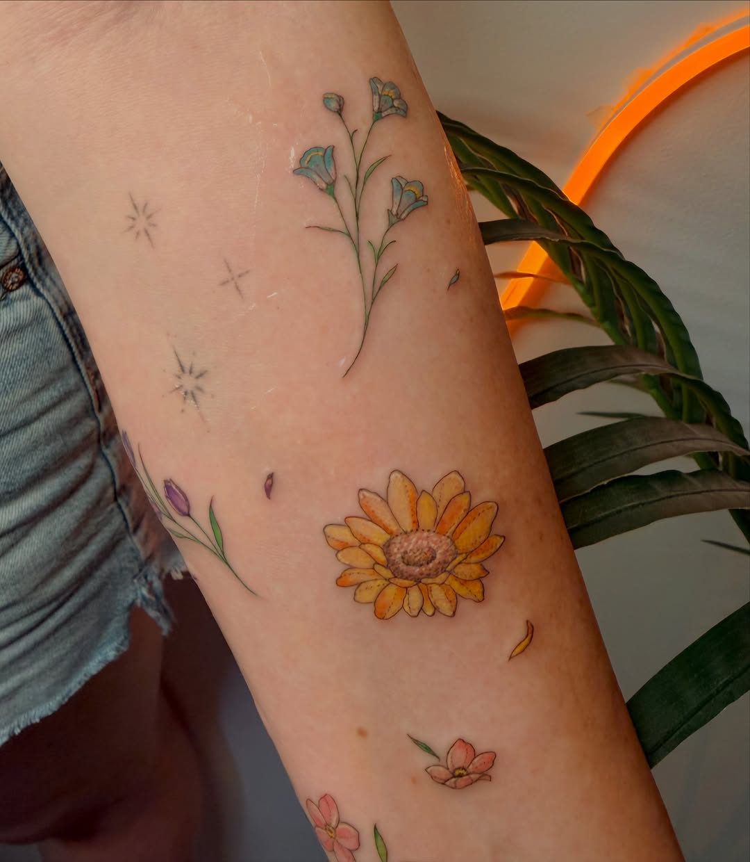 Tattoo by @yink_tattoos — fine_line, watercolor